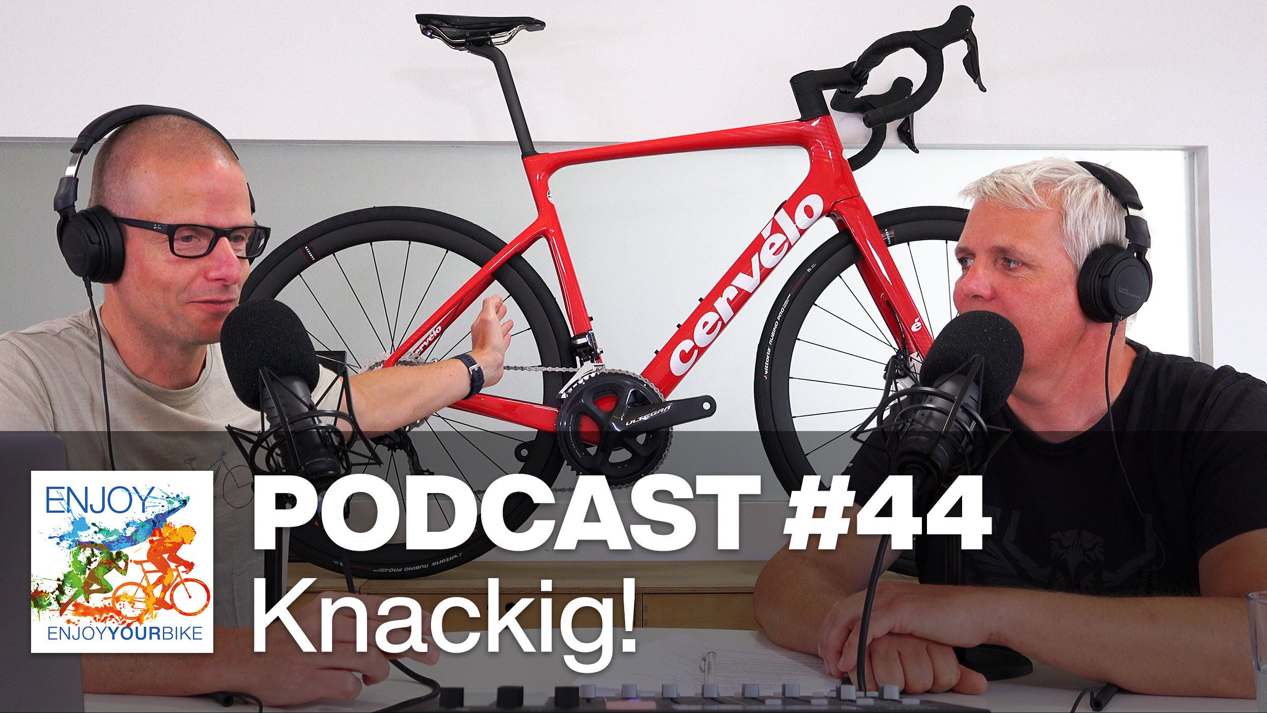 44: Knackig! Nervige Geräusche am Fahrrad finden + Hölle von Q + Cervelo Caldeonia