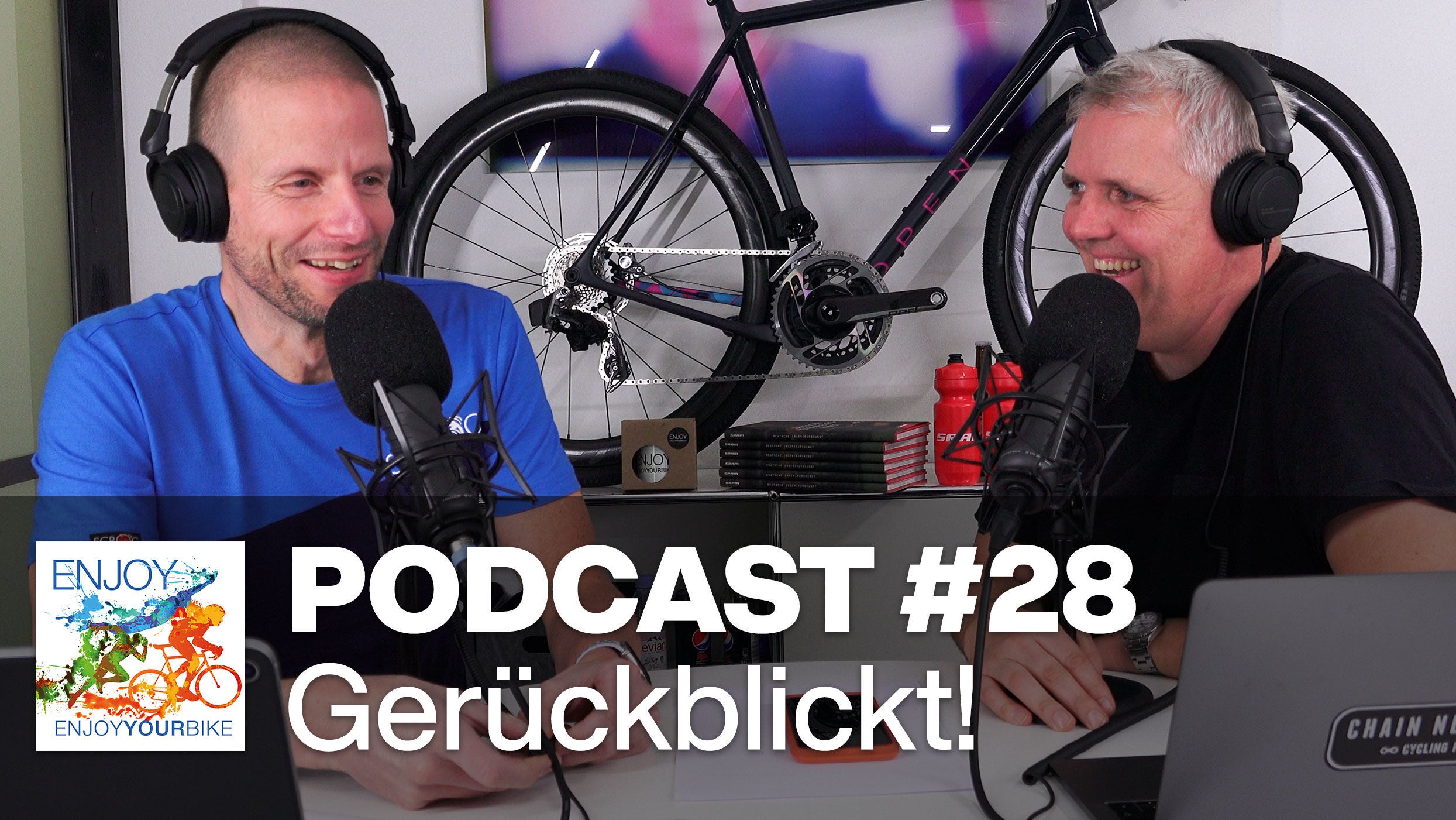 28: Gerückblickt! Die Geschichte von ENJOYYOURBIKE & Scott King (SRAM) Interview Recap