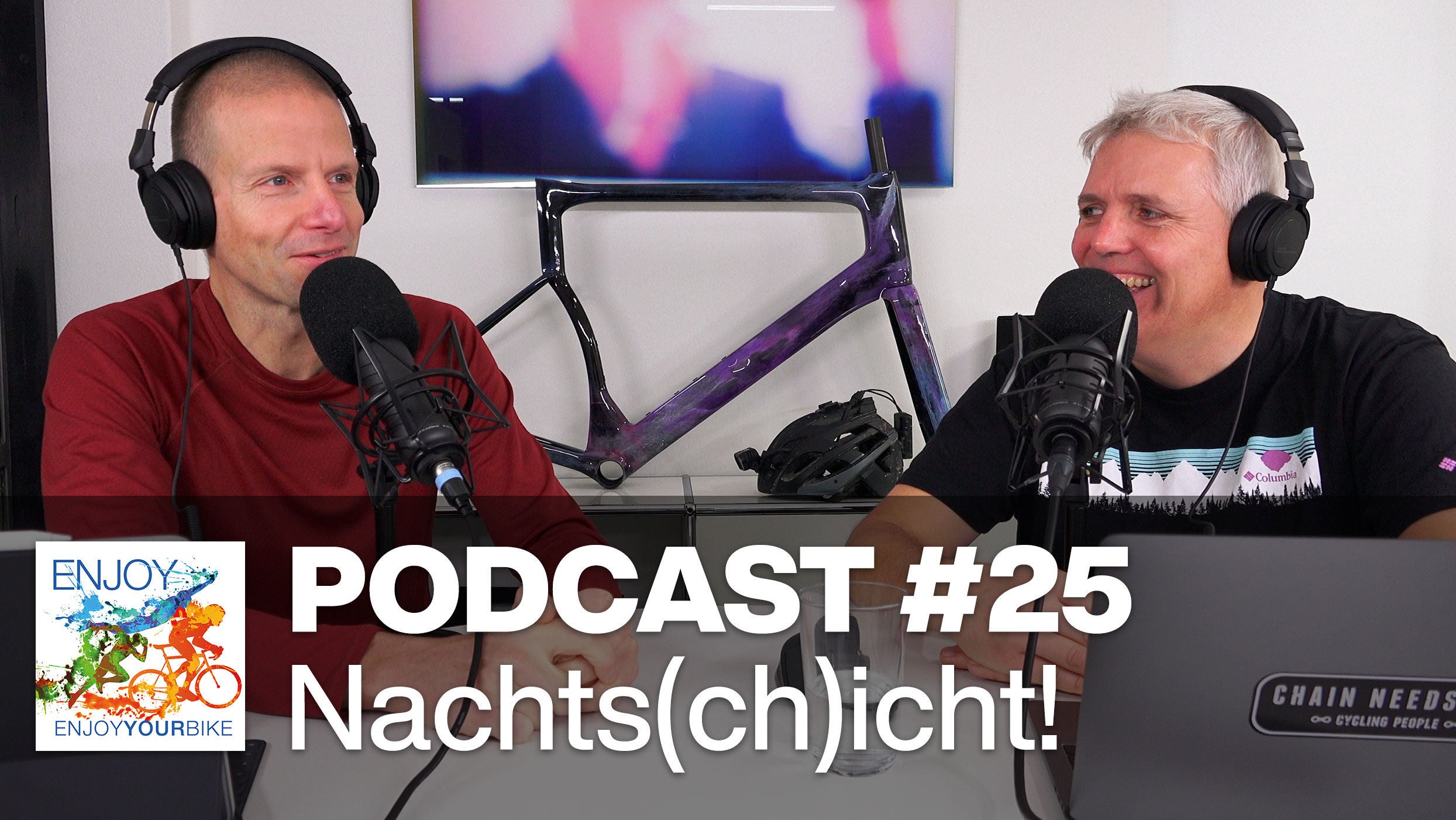 25: Nachts(ch)icht! Lupine Lampen Nachtfahrt, Kargon Lastenrad, Kwiggle & viel Feedback von letzter Sendung