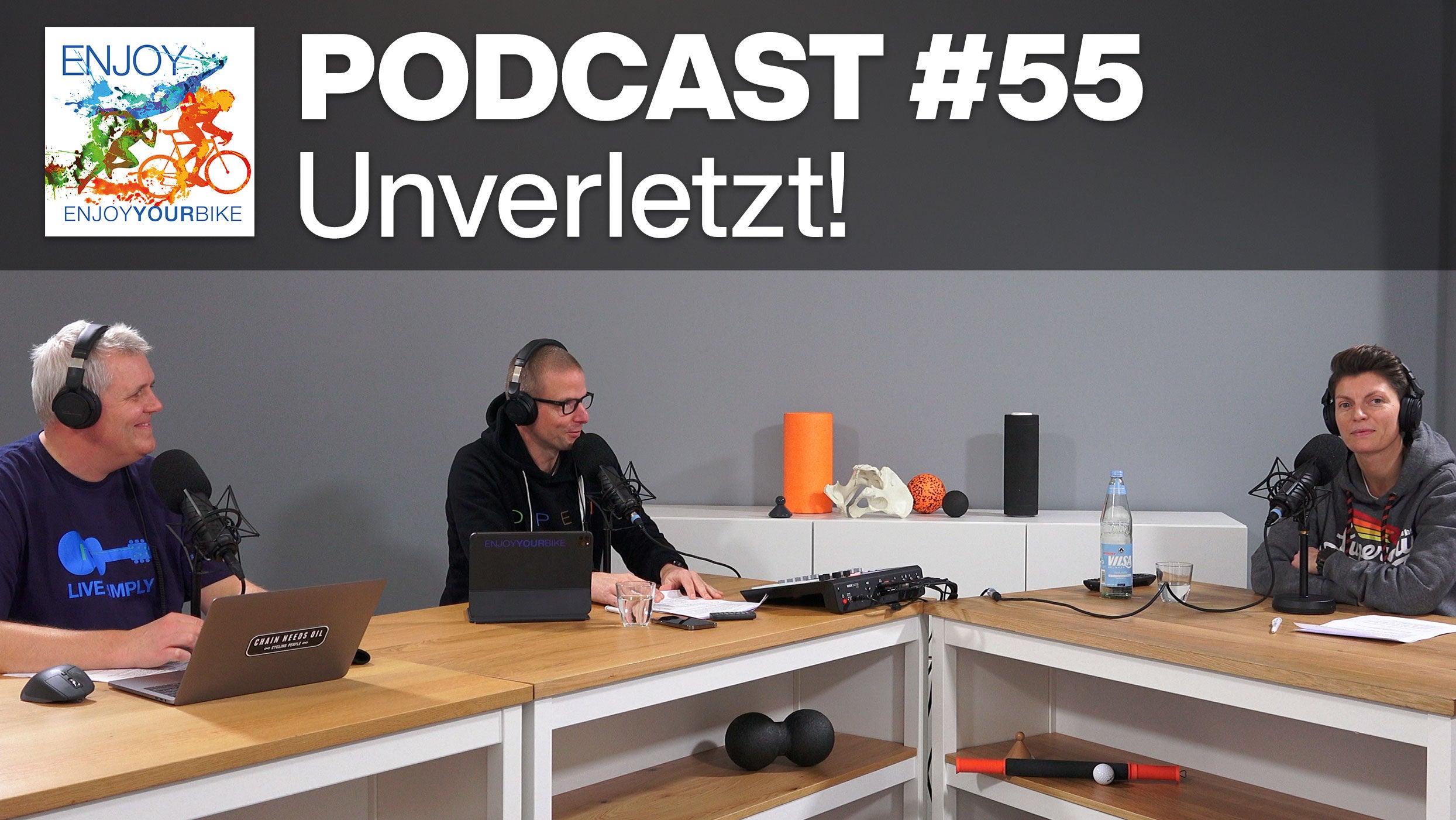 55: Unverletzt! Physiotherapeutin Silke: Verletzungen vermeiden, erkennen & behandeln