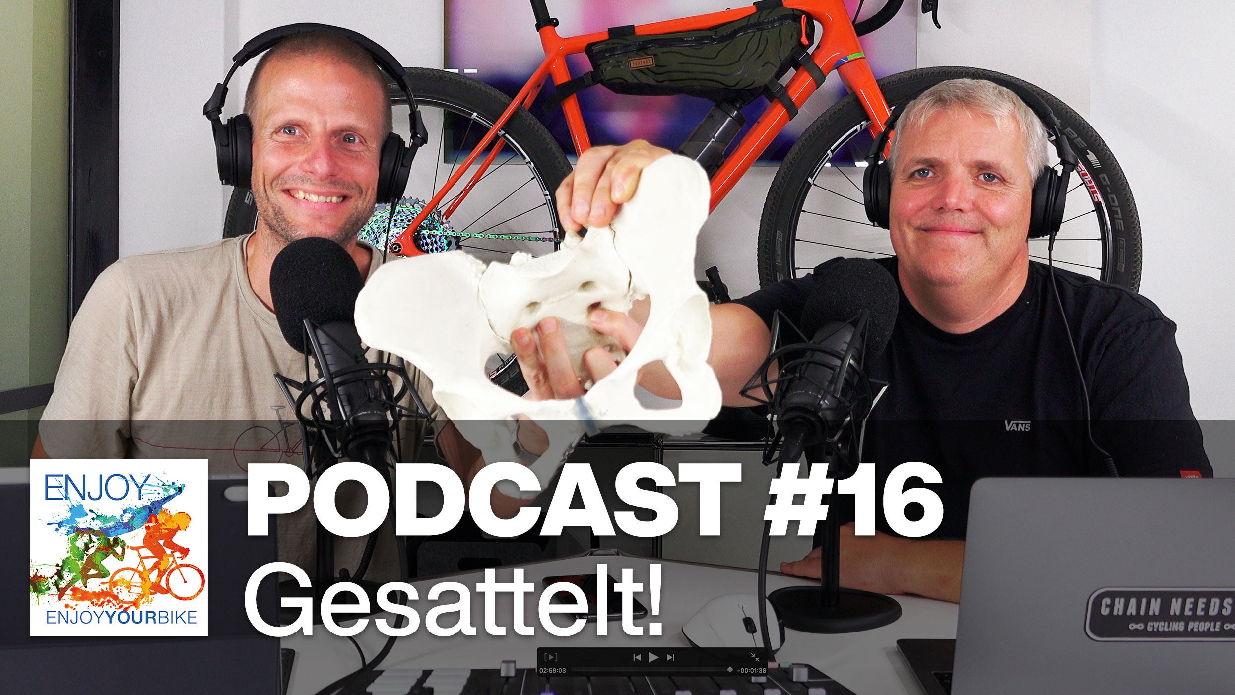 16: Gesattelt! Sitzen auf dem Rennrad, Garmin Varia mit Wahoo, Elm-Lappwald-Triathlon Helmstedt