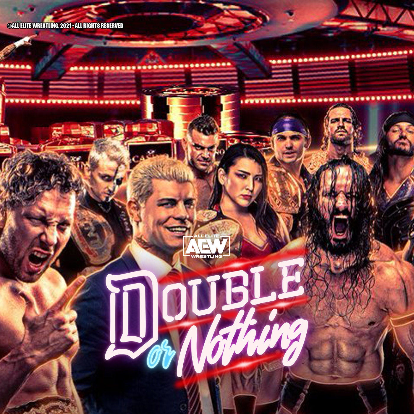 #394: AEW Double Or Nothing (Review / Rückblick) - HEXENKESSEL!