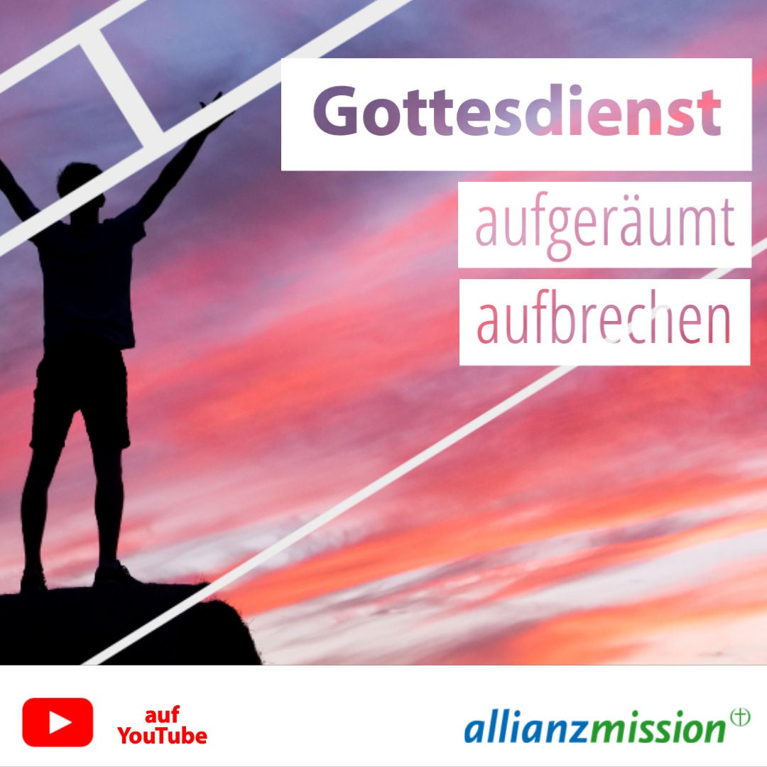 "aufgeräumt aufbrechen" - Online-Gottesdienst vom 3. Mai 2020