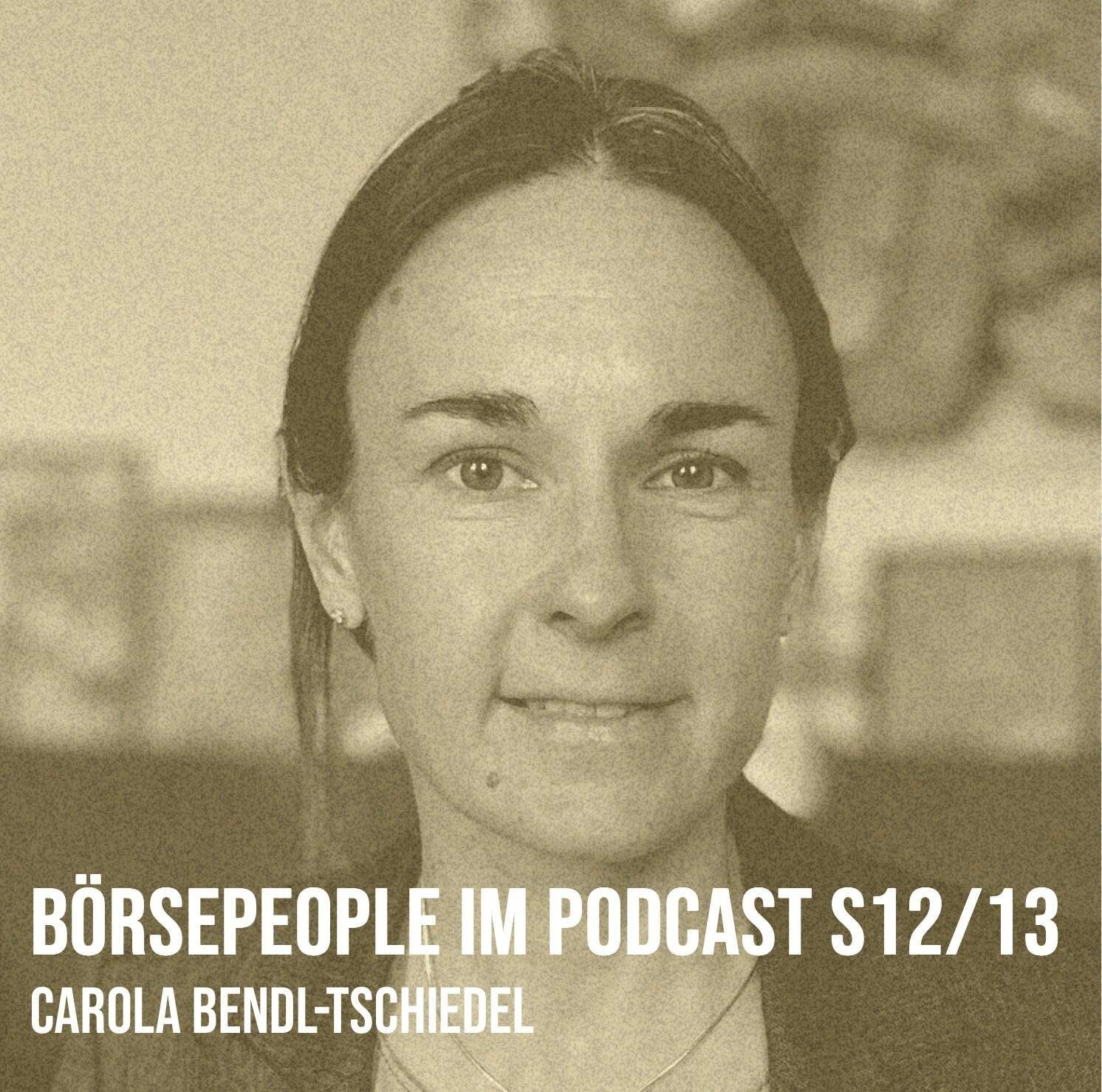 Börsepeople im Podcast S12/13: Carola Bendl-Tschiedel