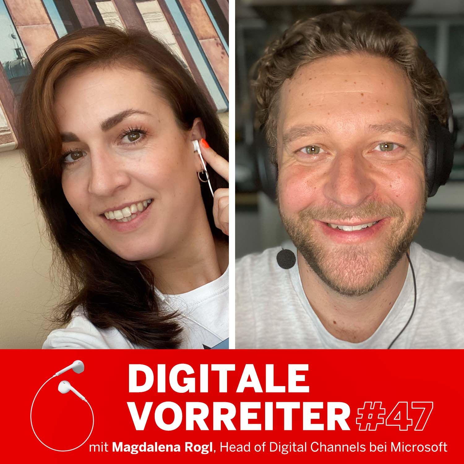 New Work Konzepte & Vertrauensarbeit im Konzern - mit Magdalena Rogl, Head of Digital Channels bei Microsoft