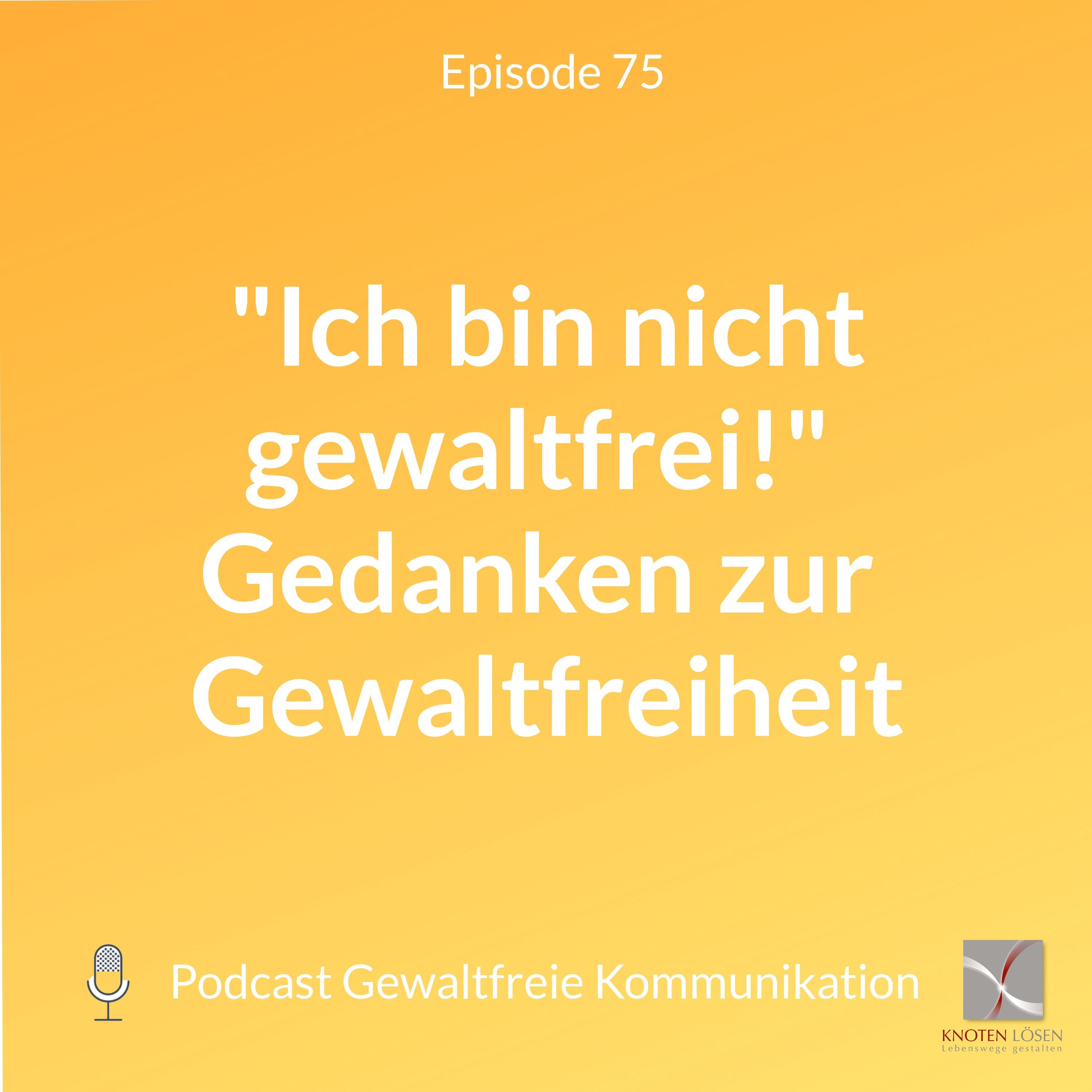 "Ich bin nicht gewaltfrei" - Gedanken zur Gewaltfreiheit und anderen Dogmen