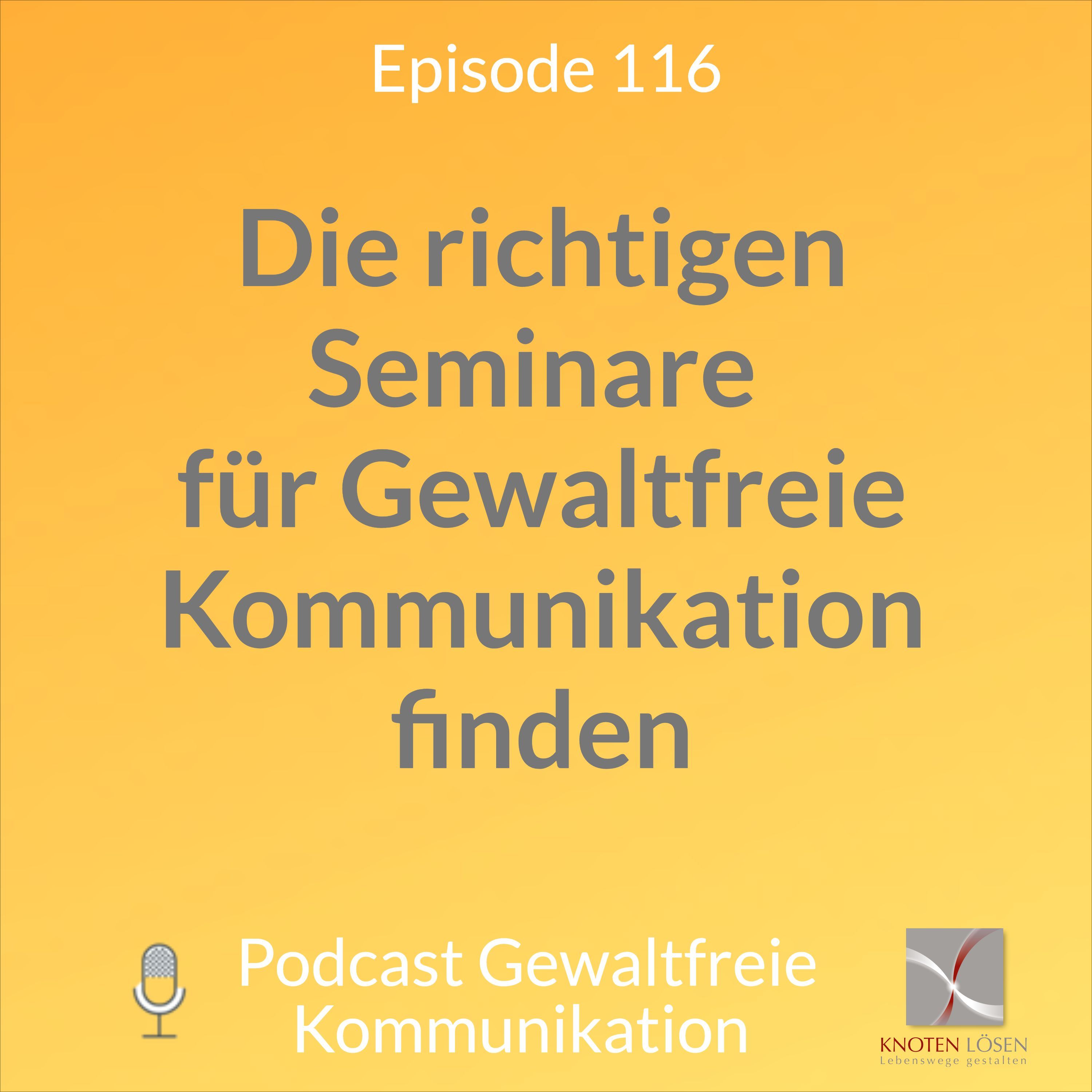 Die richtigen Seminare für Gewaltfreie Kommunikation finden