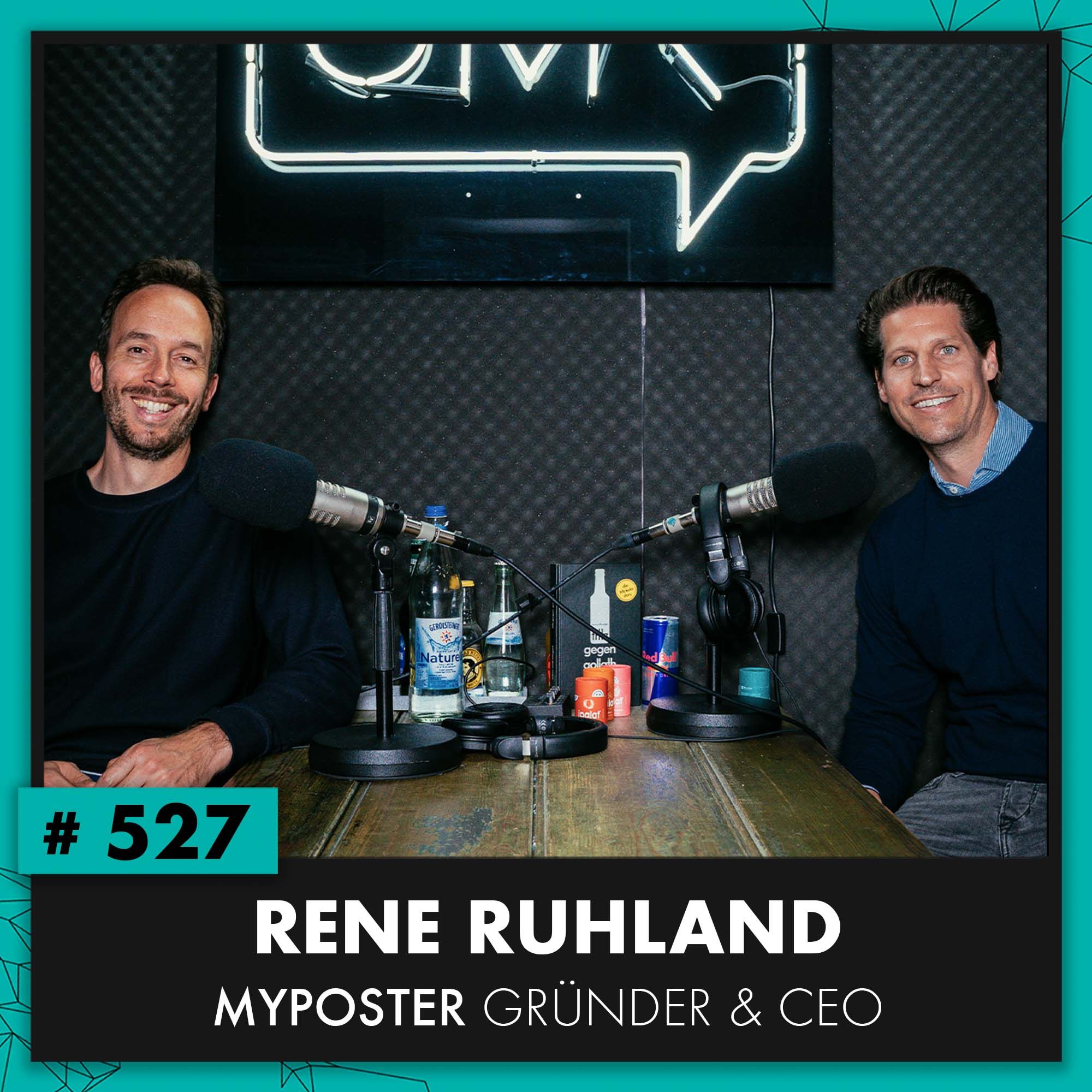 OMR #527 mit MyPoster-Gründer René Ruhland