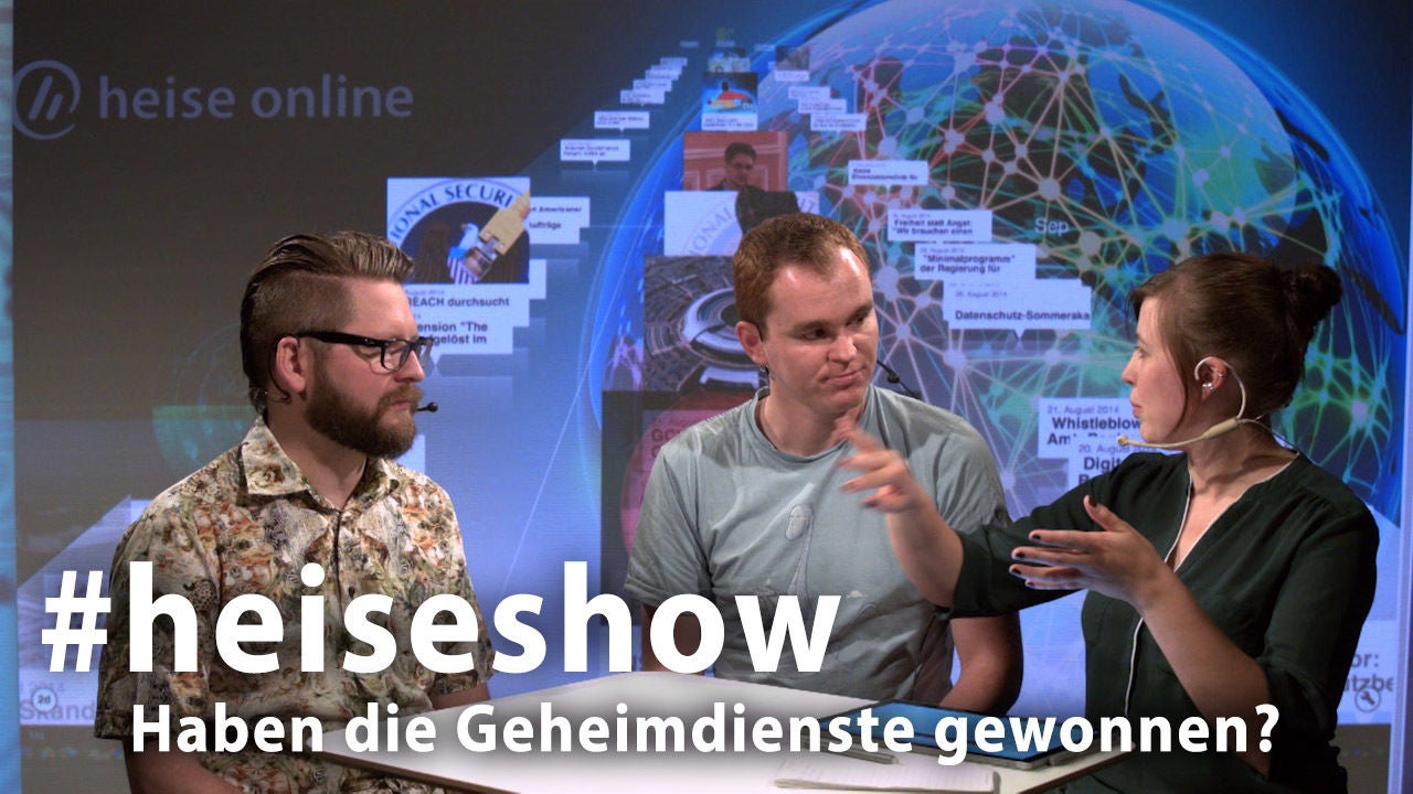#heiseshow: 3 Jahre NSA-Skandal – haben die Geheimdienste gewonnen?