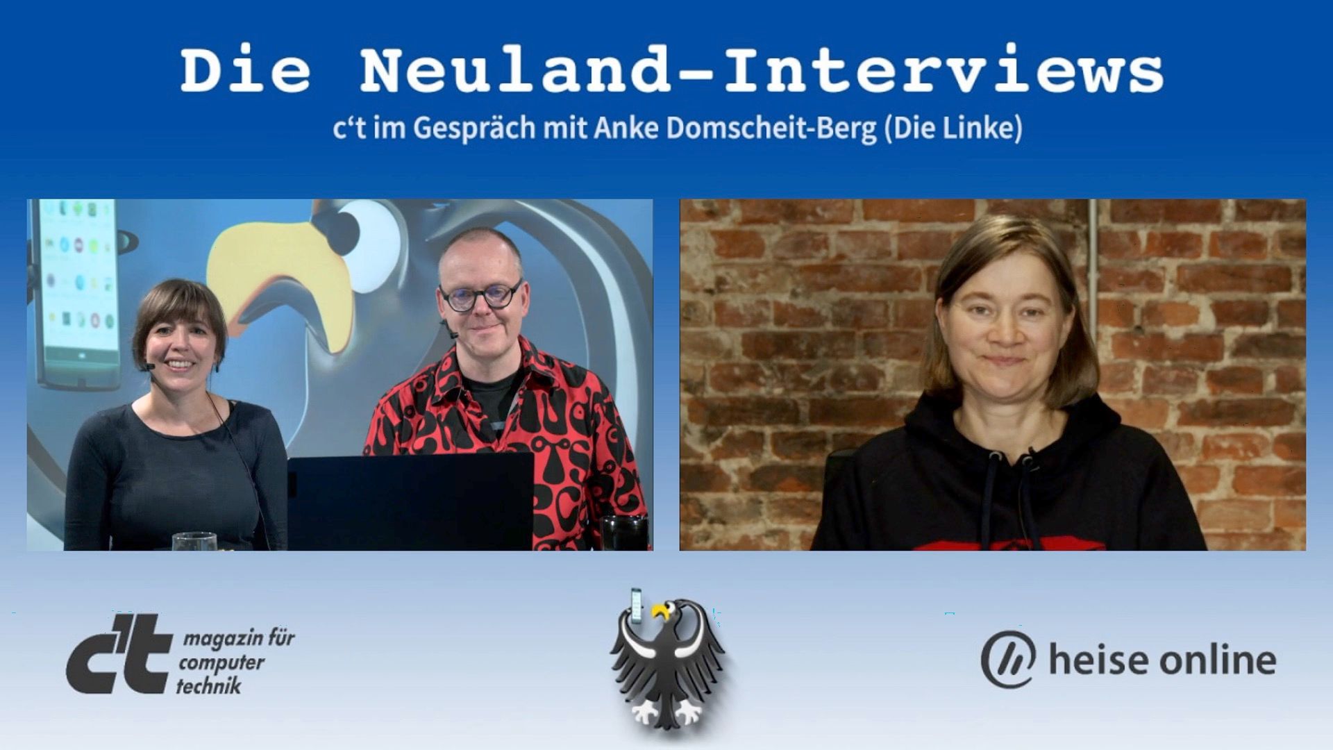 Die Neuland Interviews 2021 #2 | Im Gespräch mit Anke Domscheit-Berg (Die Linke)