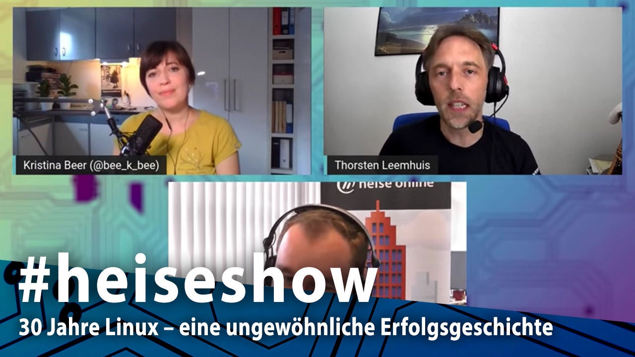30 Jahre Linux – eine ungewöhnliche Erfolgsgeschichte | #heiseshow