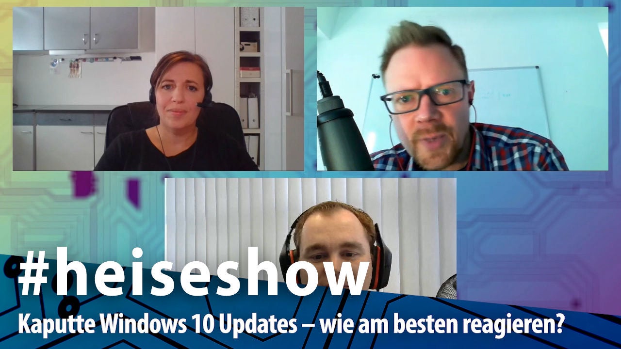 Kaputte Windows 10 Updates – wie am besten reagieren? | #heiseshow