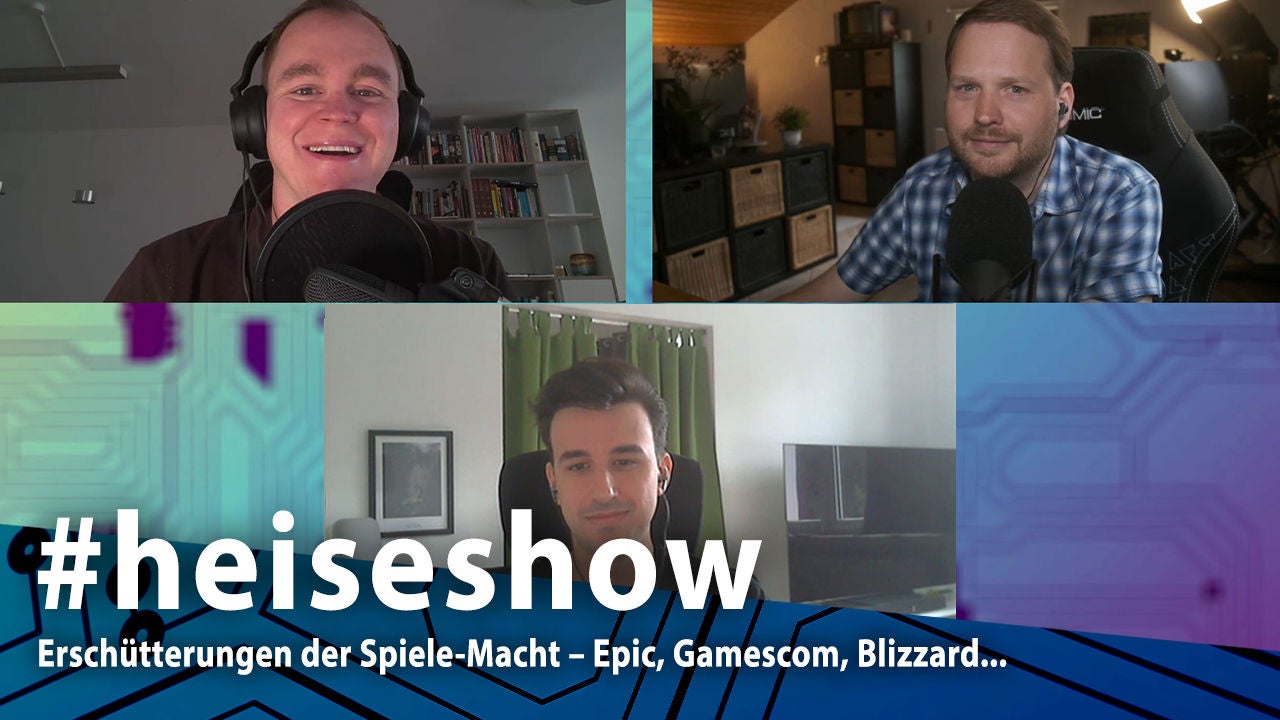 Erschütterungen der Spiele-Macht – Epic, Gamescom, Blizzard... | #heiseshow