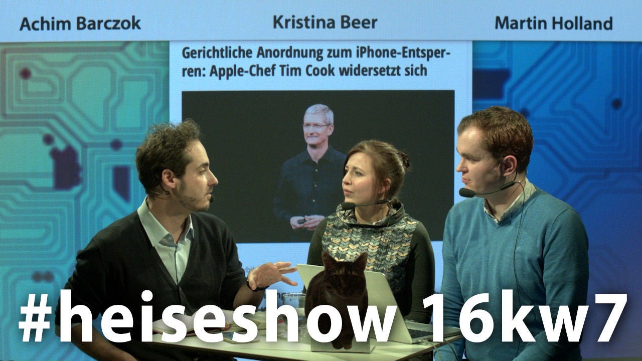 #heiseshow (16KW7): NSA-Ausschuss / Apple vs. FBI / MWC-Vorschau