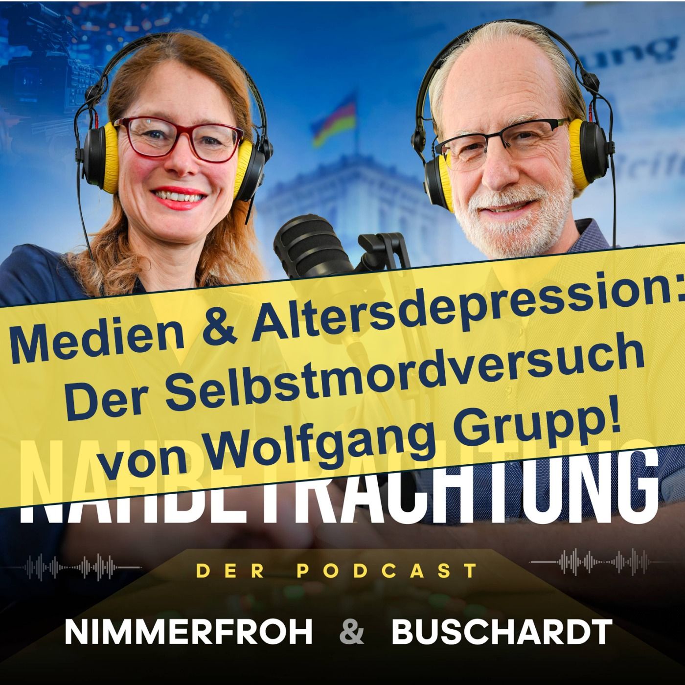 Medien und Altersdepression: Der Selbstmordversuch von Wolfgang Grupp