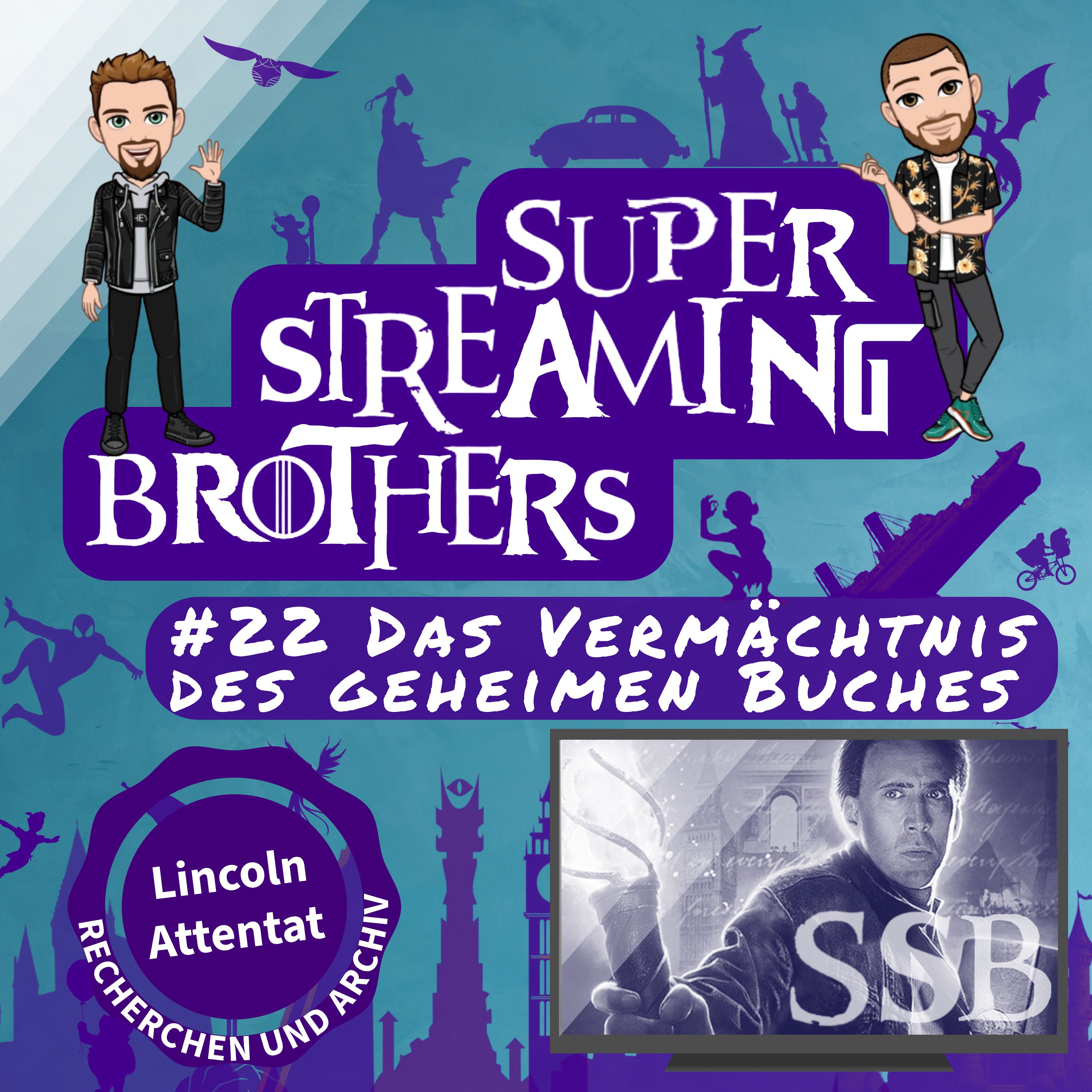 #22 Das Vermächtnis des geheimen Buches - Lincoln Attentat