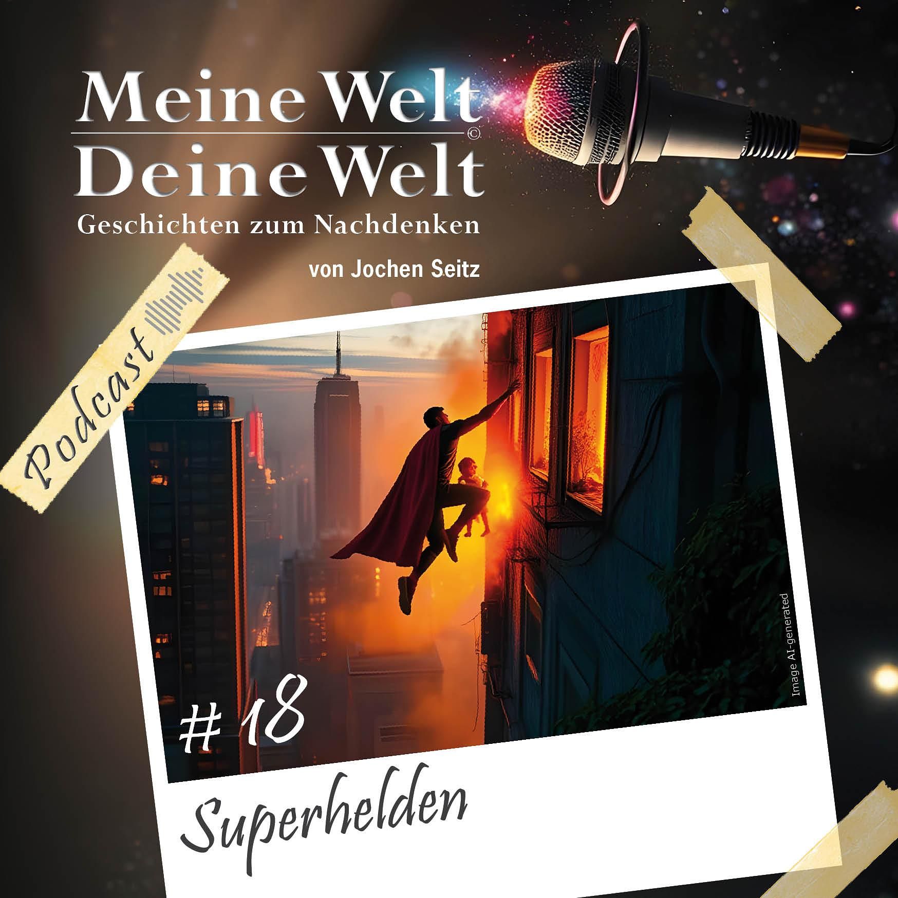 18 Superhelden - Der Zeitgeist und seine Vorbilder