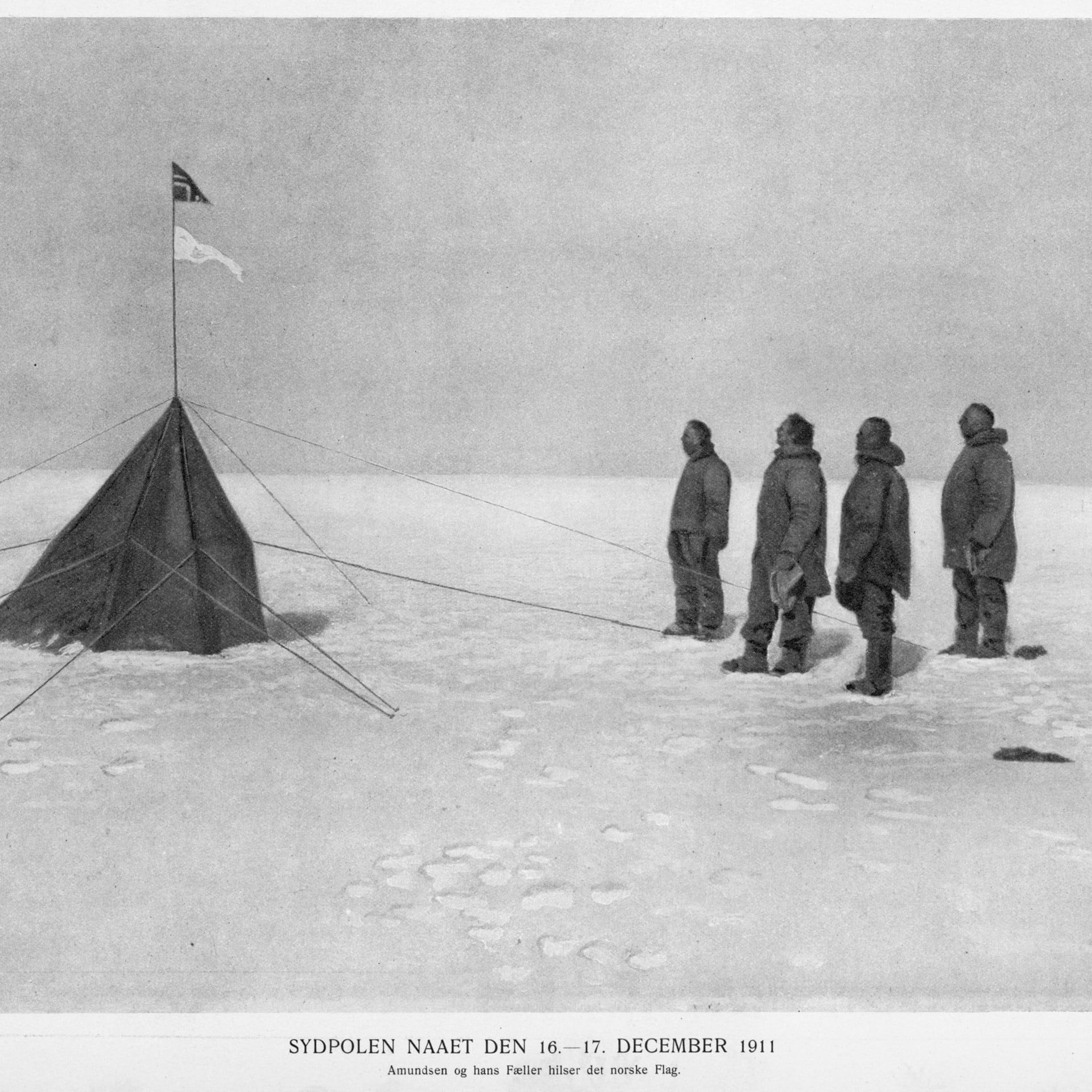 Woher wusste der Polarforscher Roald Amundsen, dass er am Südpol ist?