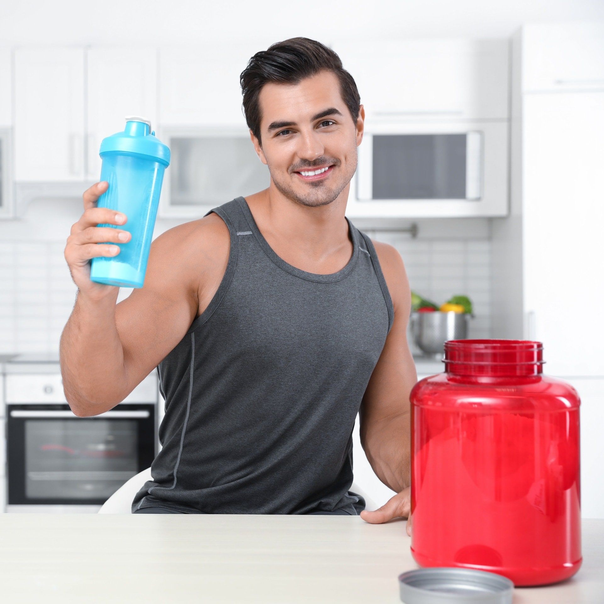 Werden wir durch Protein-Shakes stärker?