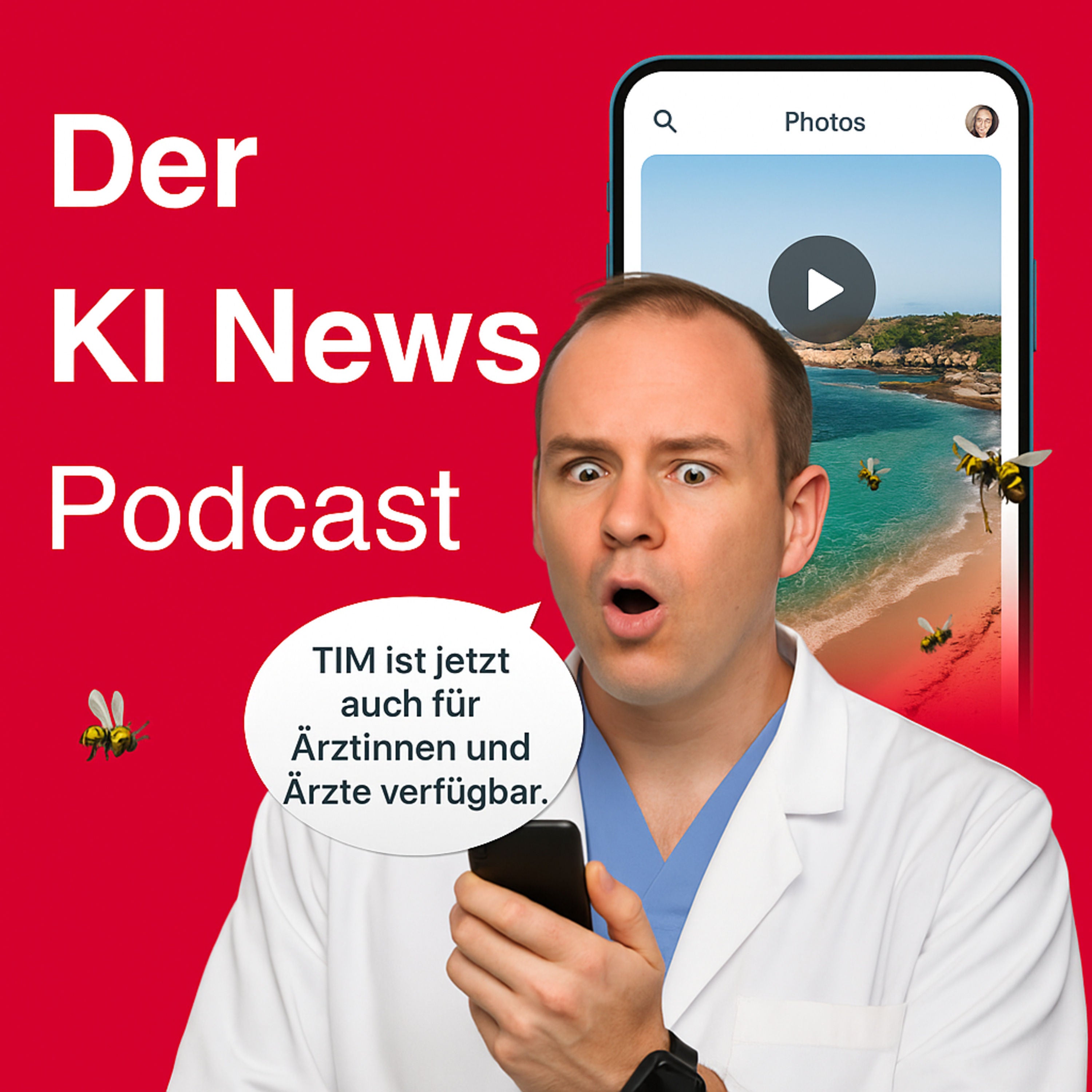 Arzt-Chat TIM | Foto zu Video mit Veo 2 in Photos App | Google Web Guide | OpenAI DevDay | Meta AI bekommt Stimme | Baby Grok | DuckDuckGo blendet KI Bilder aus | Amazon kauft KI Wearble Startup Bee