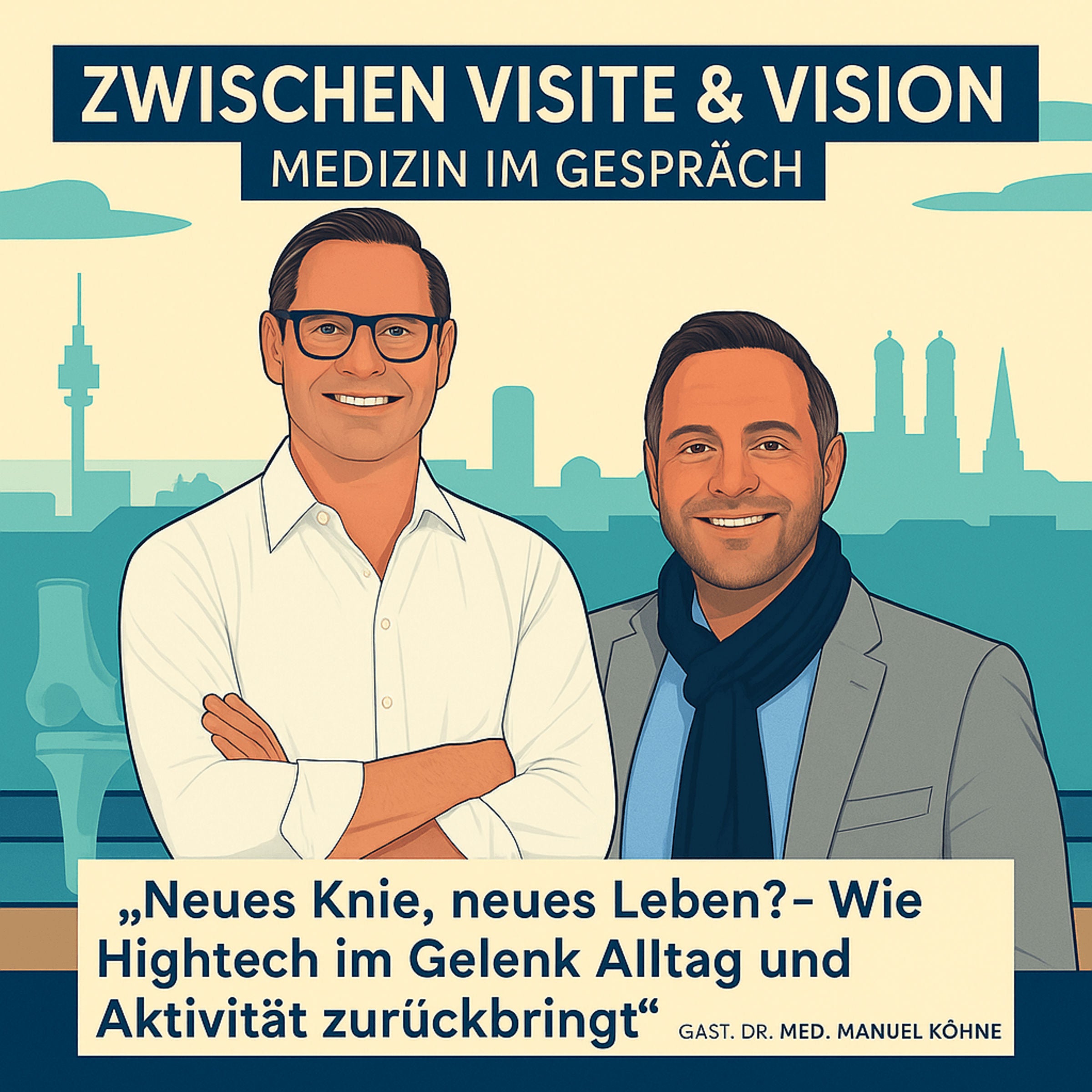 Neues Knie, neues Leben? – Wie Hightech im Gelenk Alltag und Aktivität zurückbringt" mit Dr. med. Manuel Köhne