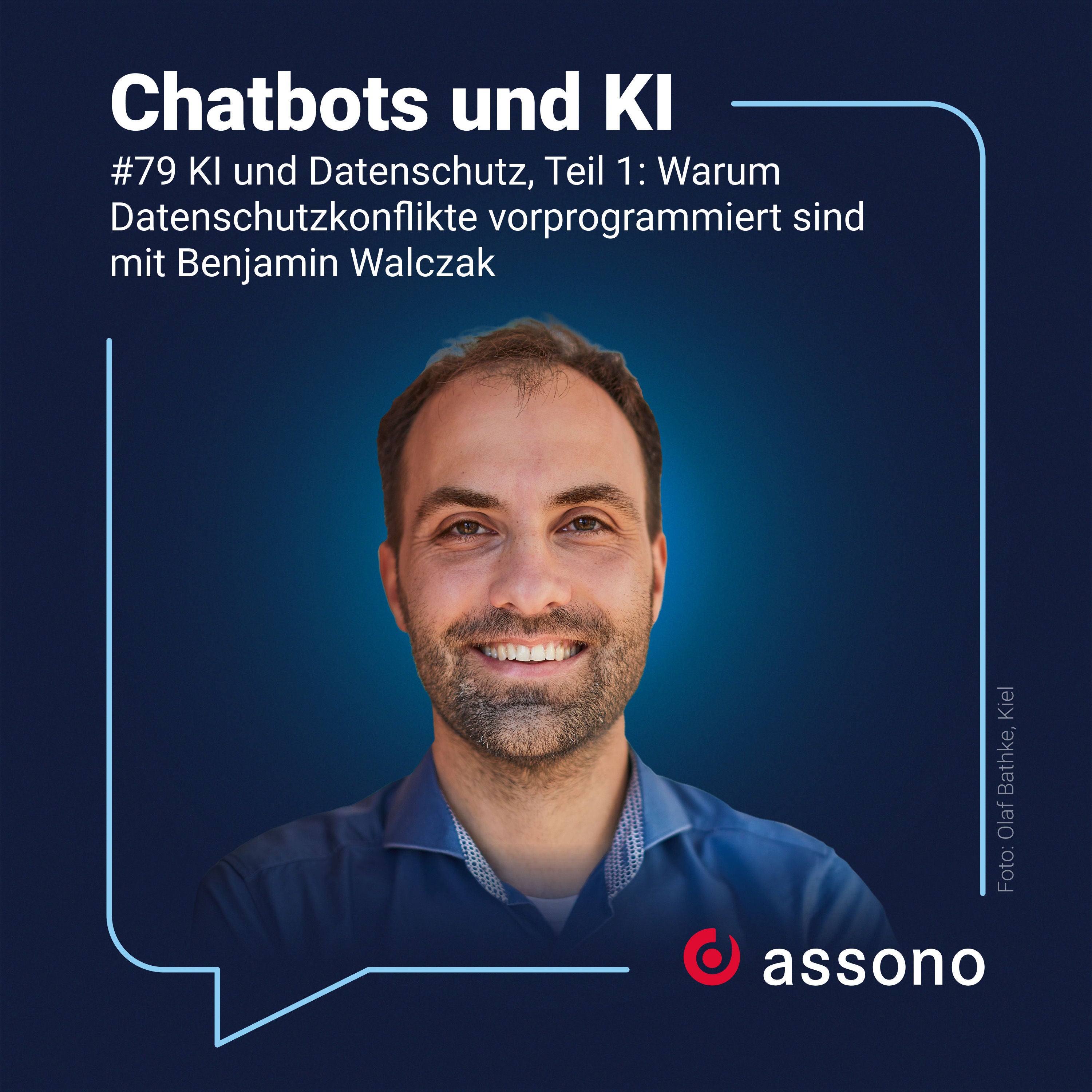 #079 KI und Datenschutz, Teil 1: Warum Datenschutzkonflikte vorprogrammiert sind mit Benjamin Walczak