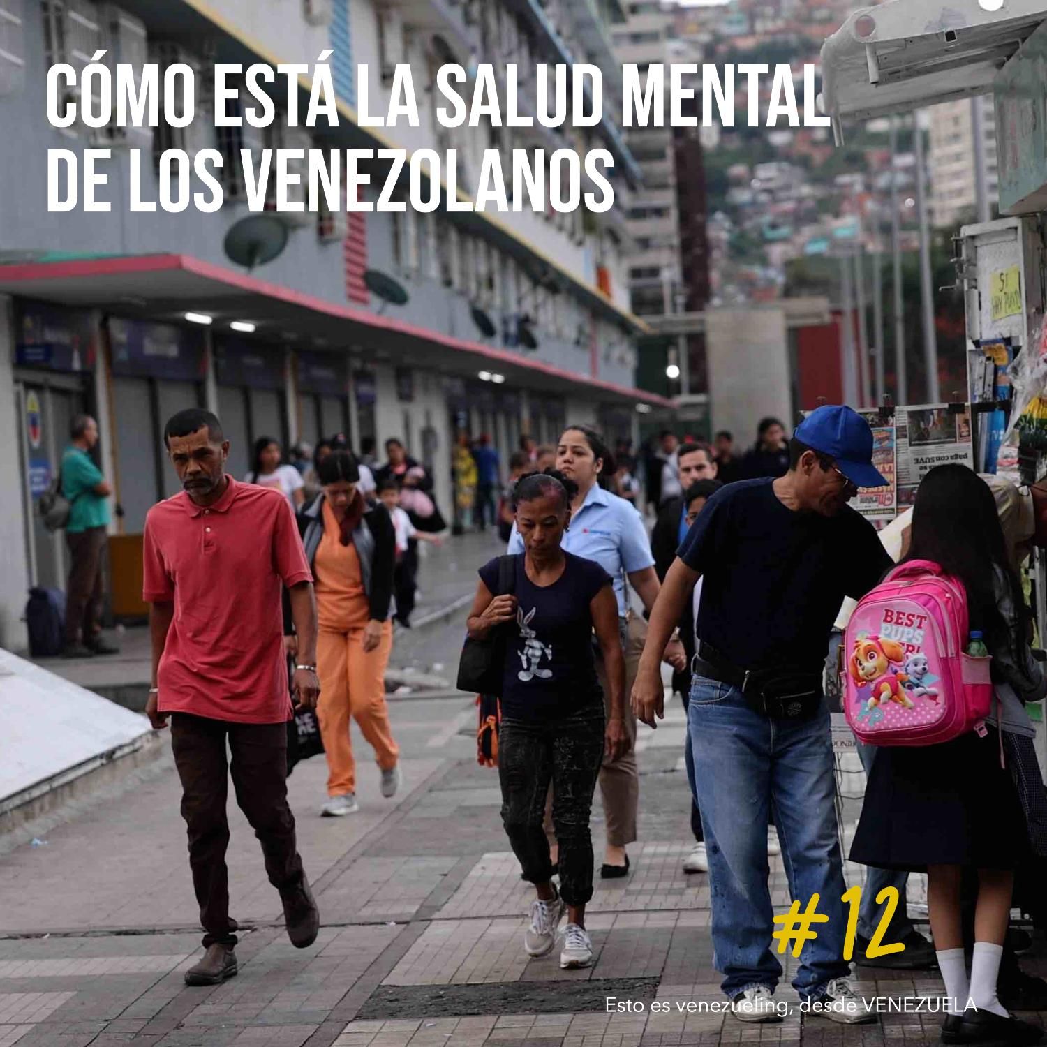 ¿Cómo va la salud mental de los venezolanos este 2025?