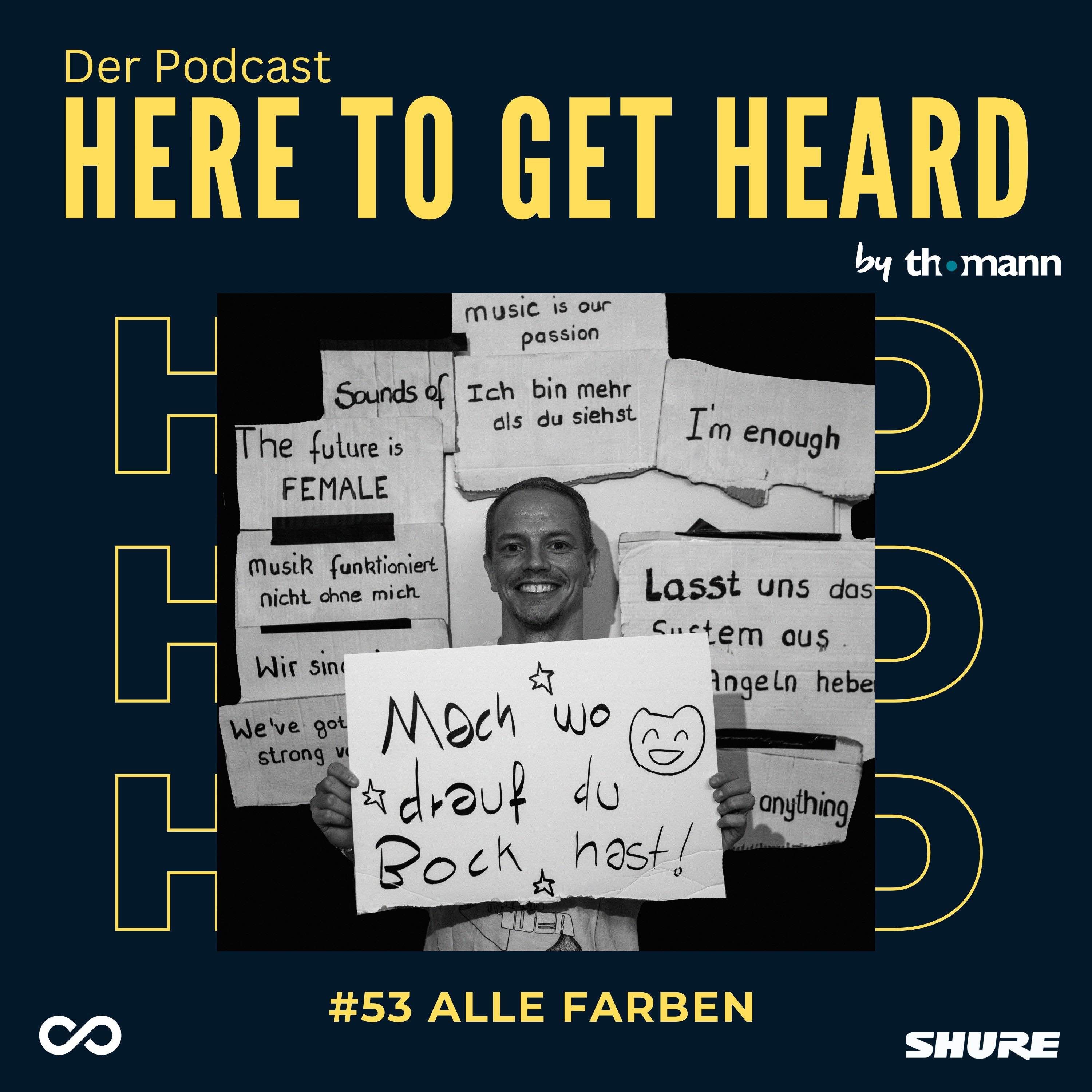 #53 Mit ALLE FARBEN über Gigs bei Sonnenaufgang, Disco-Sound, Sichtbarkeit von weiblichen DJs und „sich Zurückämpfen“