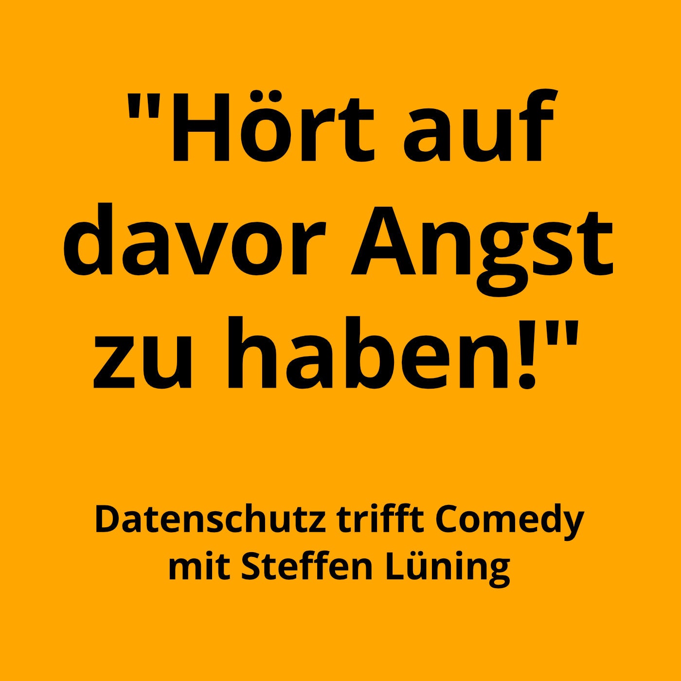 Nicht lachen - es geht um Datenschutz!