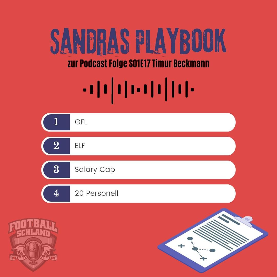 S01E18 Sandras Playbook zu E17 Timur Beckmann