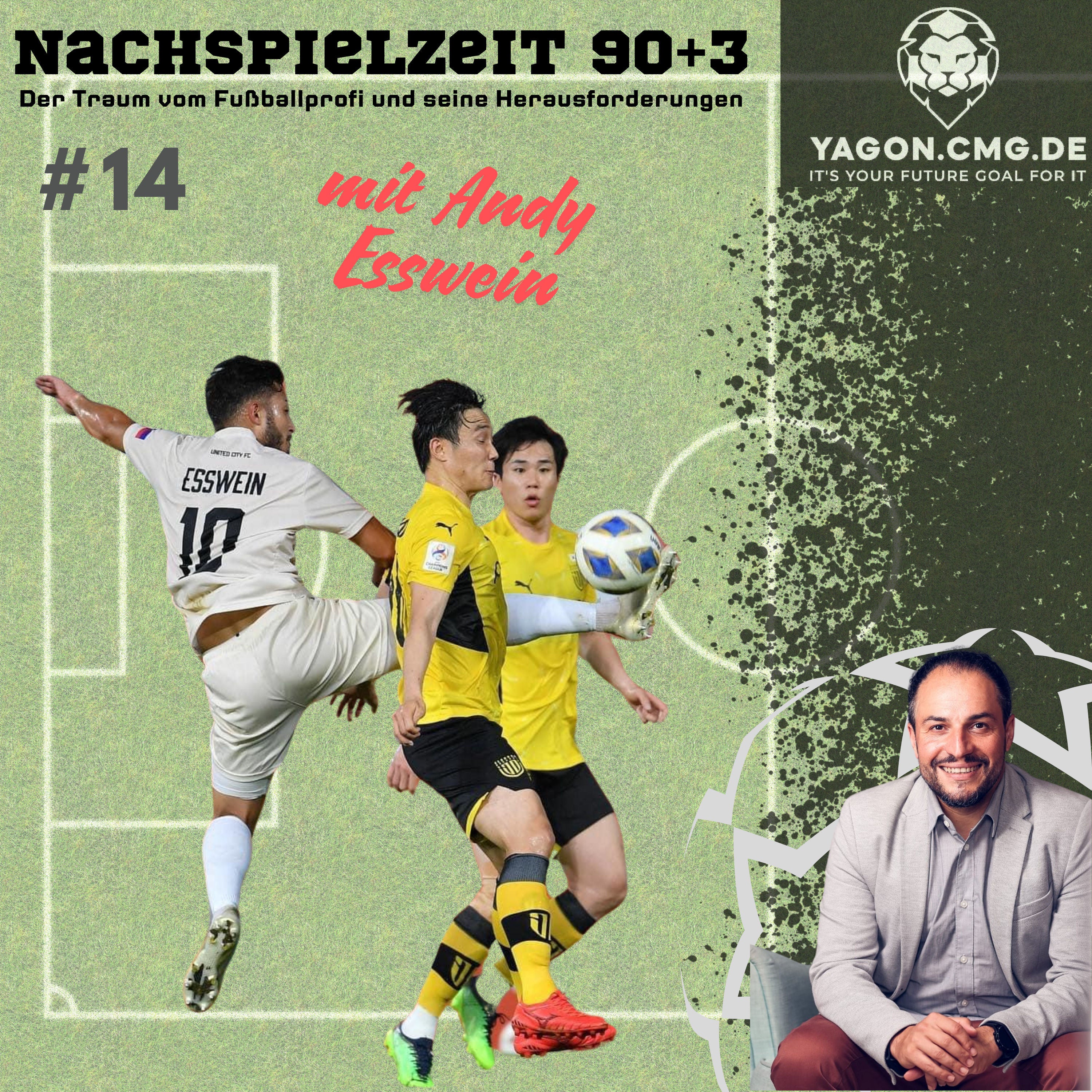 #14 I Mit Fußballprofi Andy Esswein – Waldhof Mannheim, die AFC Champions League & die Zeit in Asien