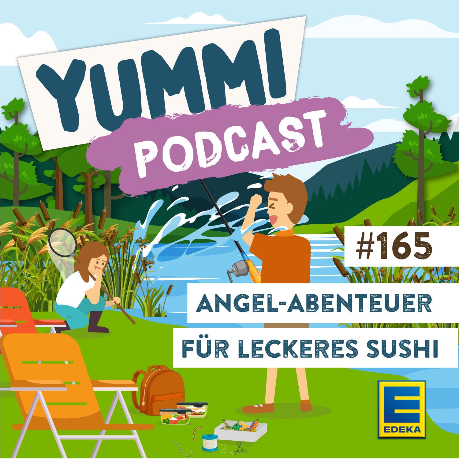 Angel-Abenteuer für leckeres Sushi