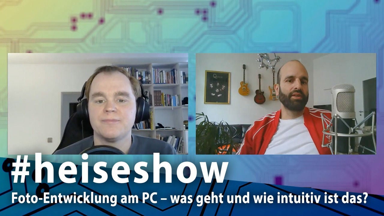 Foto-Entwicklung am PC – was geht und wie intuitiv ist das? | #heiseshow