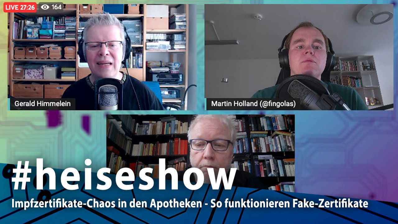 Impfzertifikate-Chaos in den Apotheken – was ist denn da los? | #heiseshow