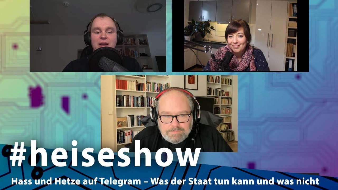 Hass und Hetze auf Telegram – Was der Staat tun kann und was nicht | #heiseshow