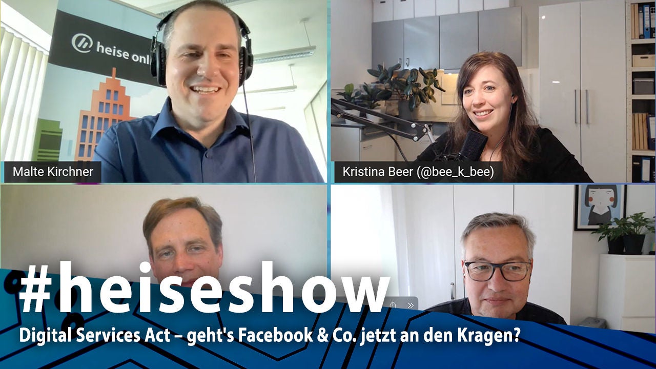 Digital Services Act – geht's Facebook & Co. jetzt an den Kragen? | #heiseshow