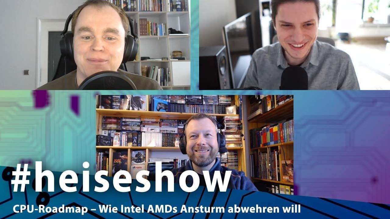 CPU-Roadmap – Wie Intel AMDs Ansturm abwehren will | #heiseshow