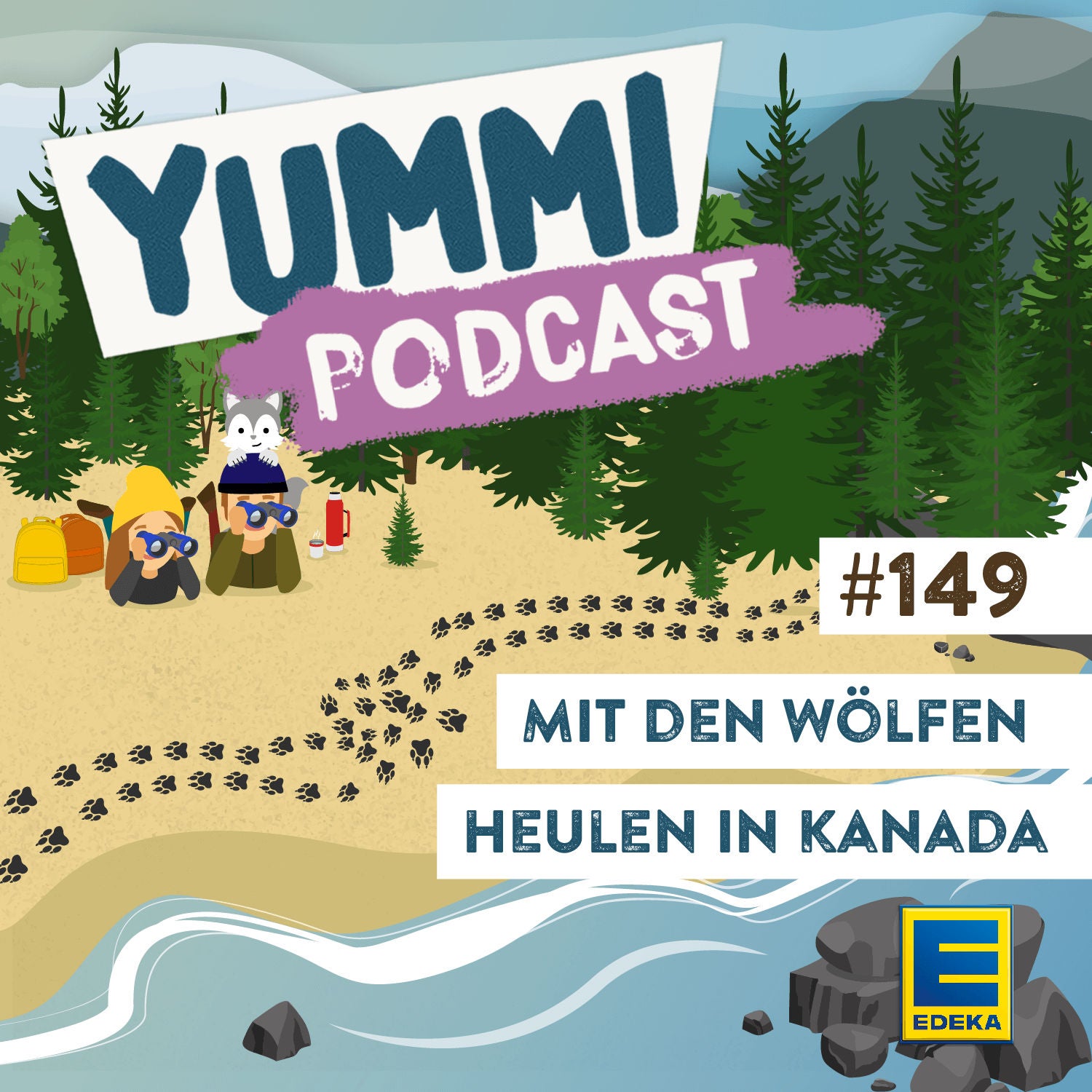 Mit den Wölfen heulen in Kanada
