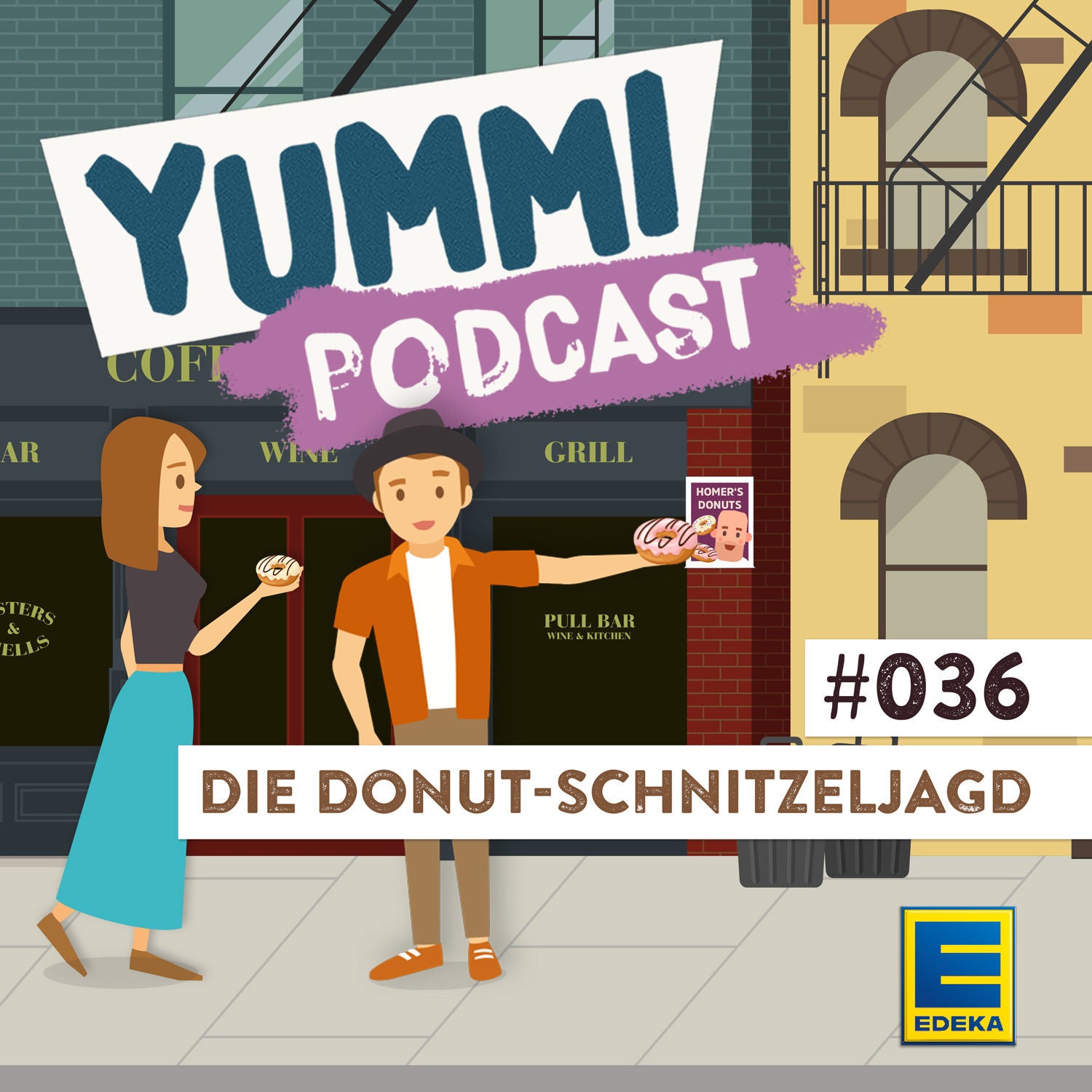 Die Donut-Schnitzeljagd