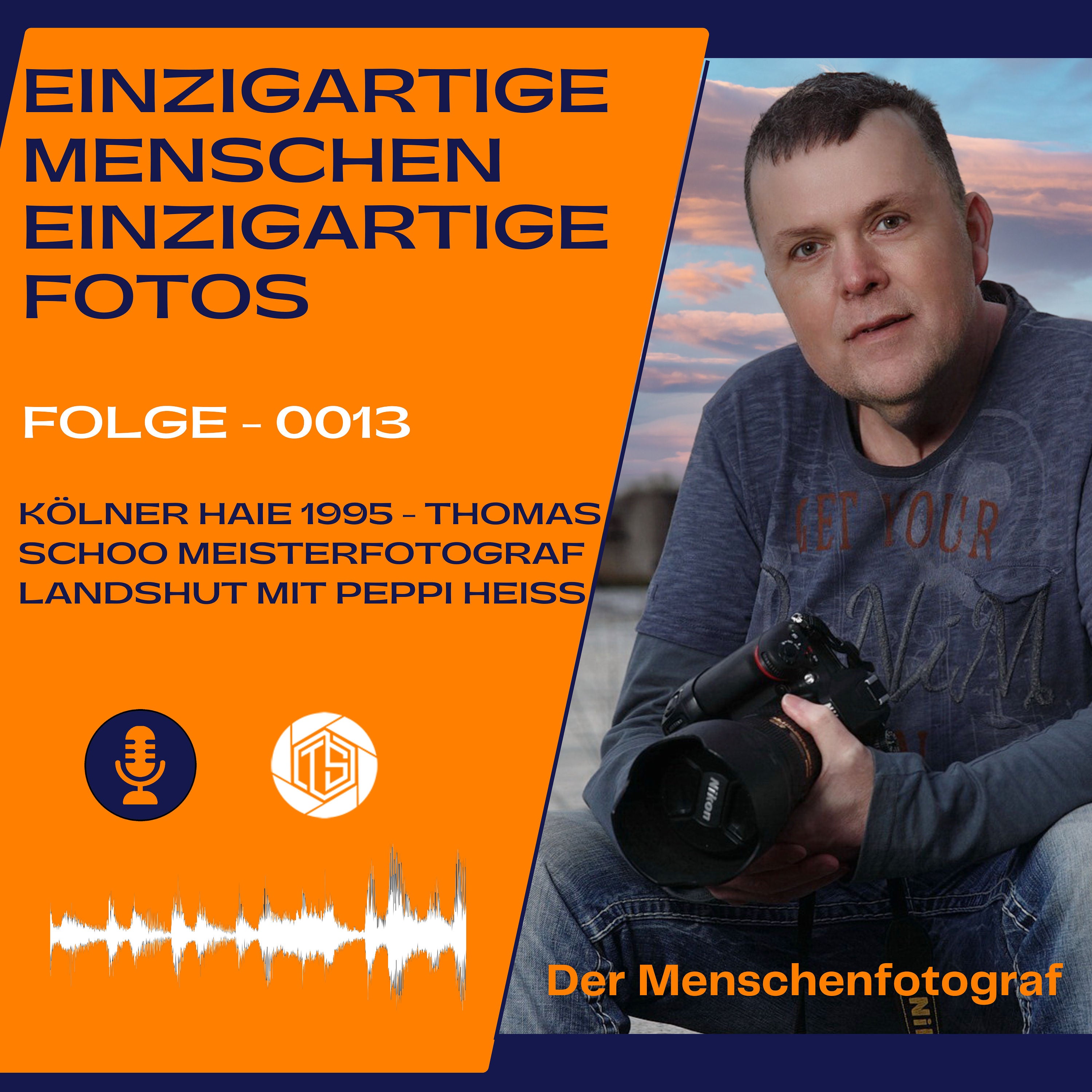 KÖLNER HAIE 1995 - Thomas Schoo Meisterfotograf Landshut mit Peppi Heiß
