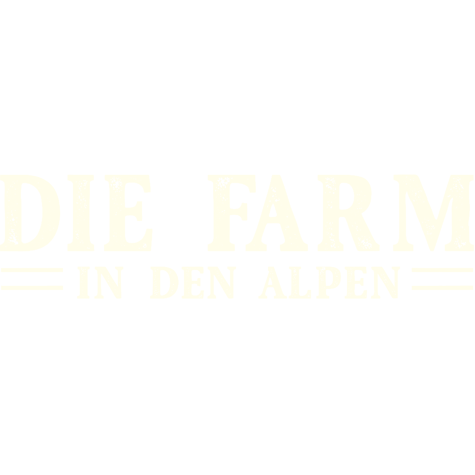 Die Farm in den Alpen
