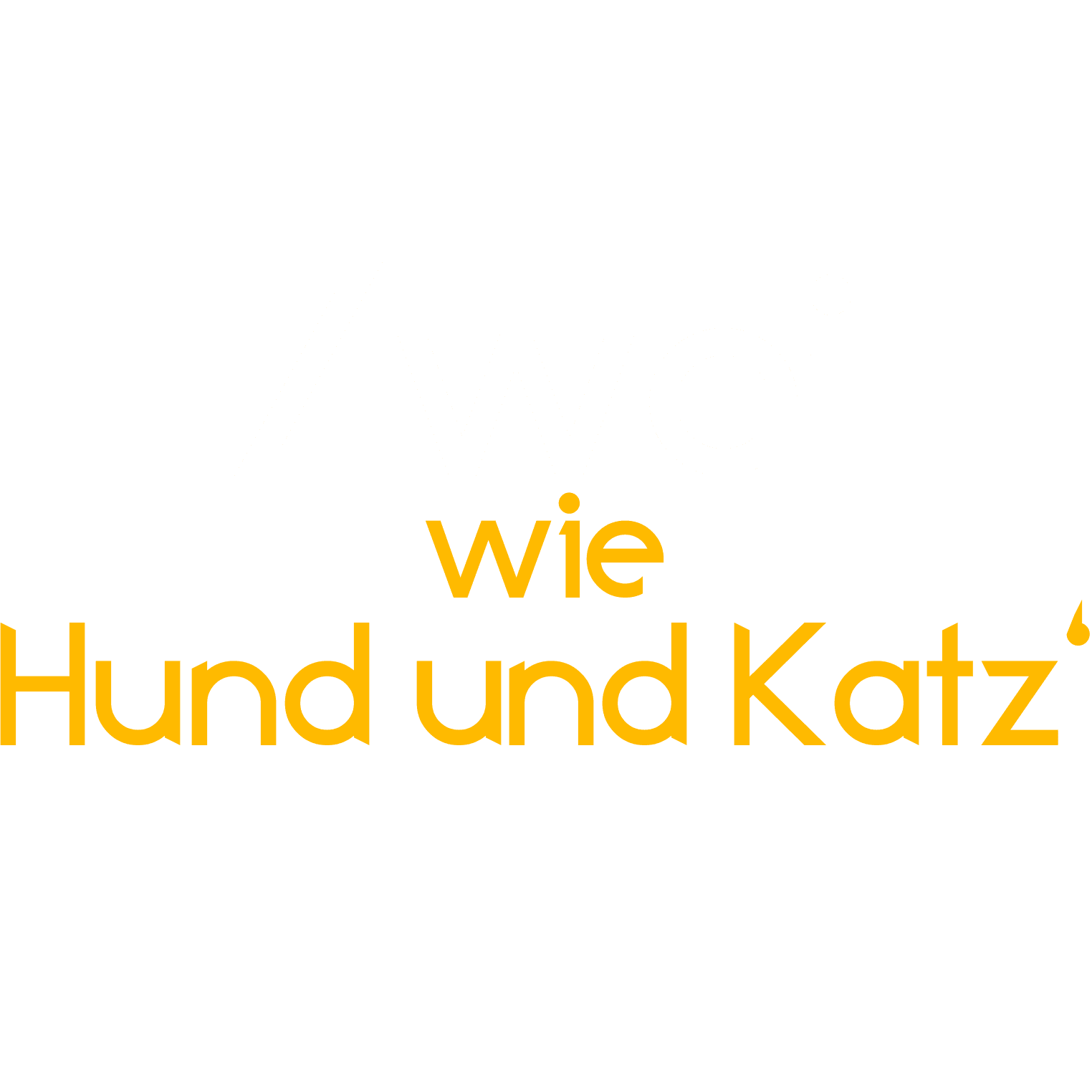 Zwei wie Hund und Katz'