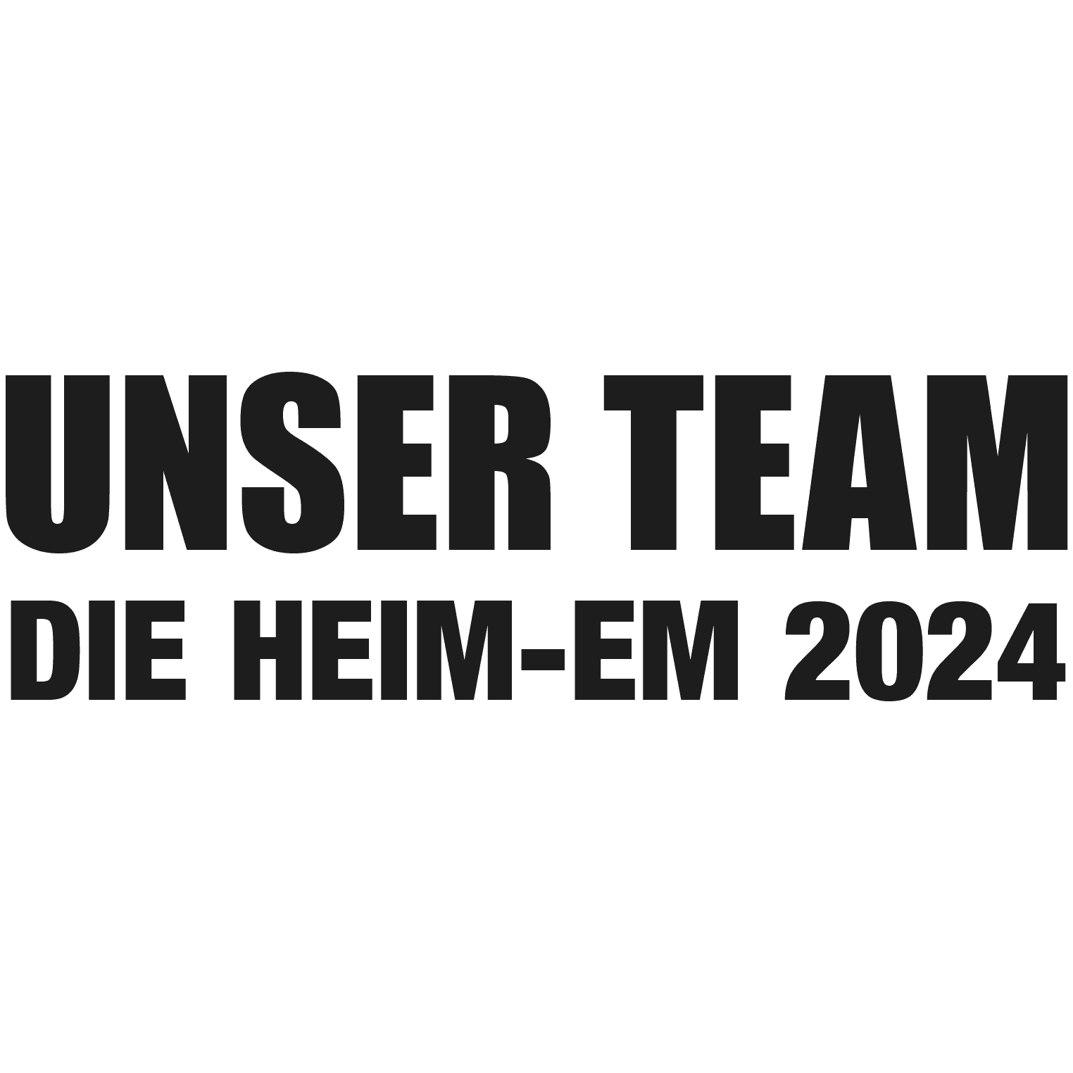 Unser Team - Die Heim-EM 2024