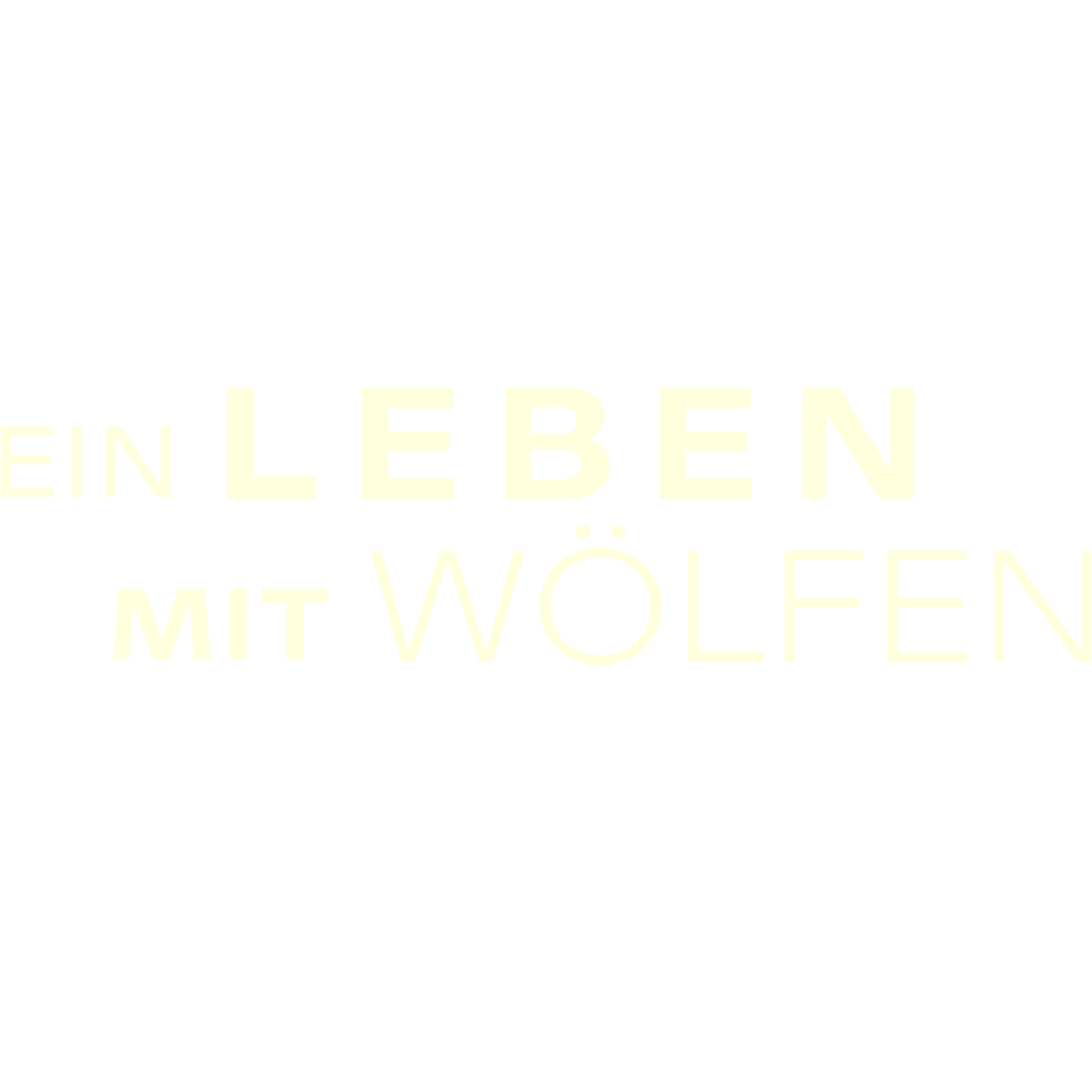 Ein Leben mit Wölfen