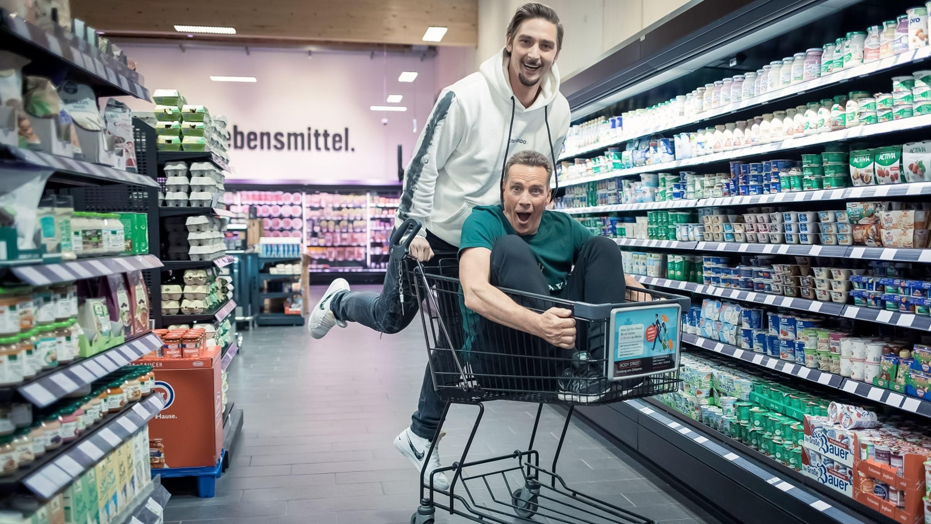 Das Supermarkt-Quiz - Promis kaufen ein