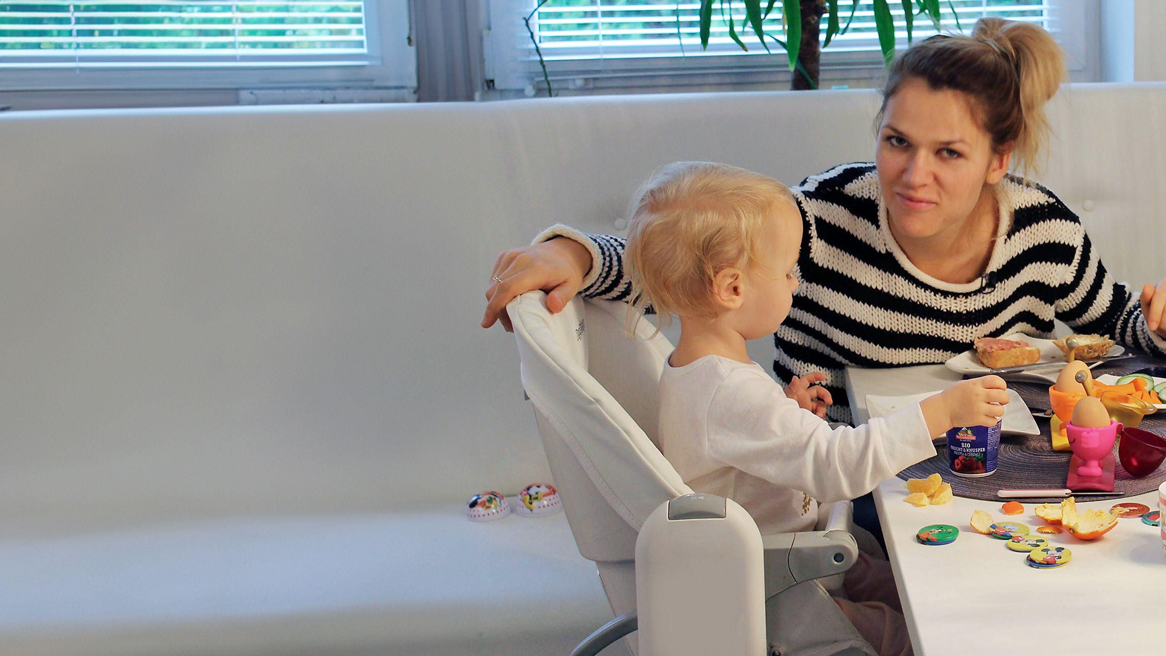 Models im Babyglück