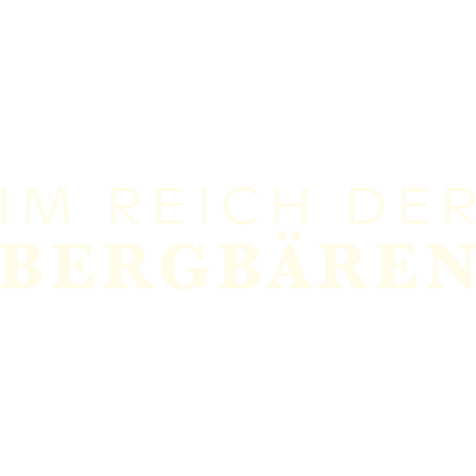 Im Reich der Bergbären