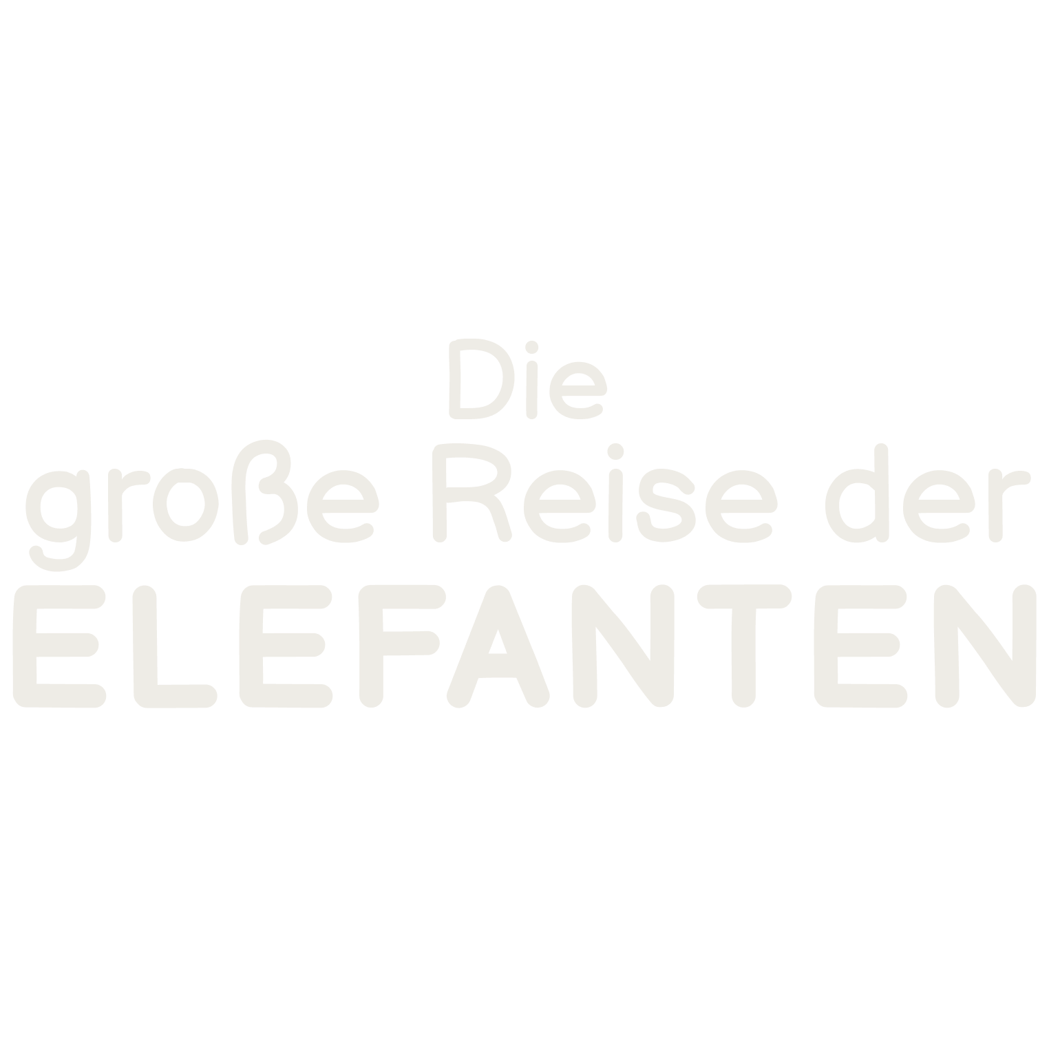 Die große Reise der Elefanten