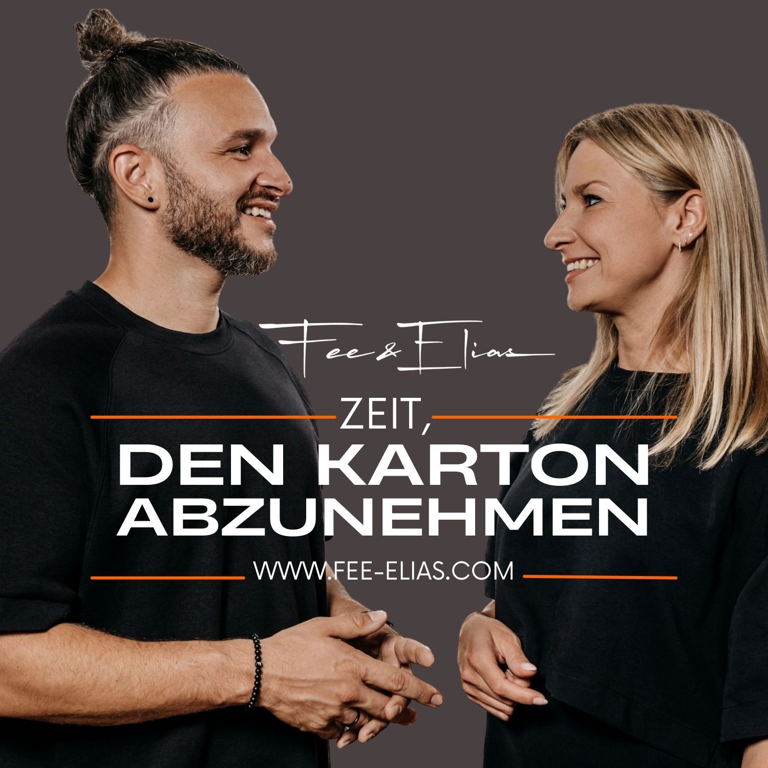Zeit, den Karton abzunehmen.