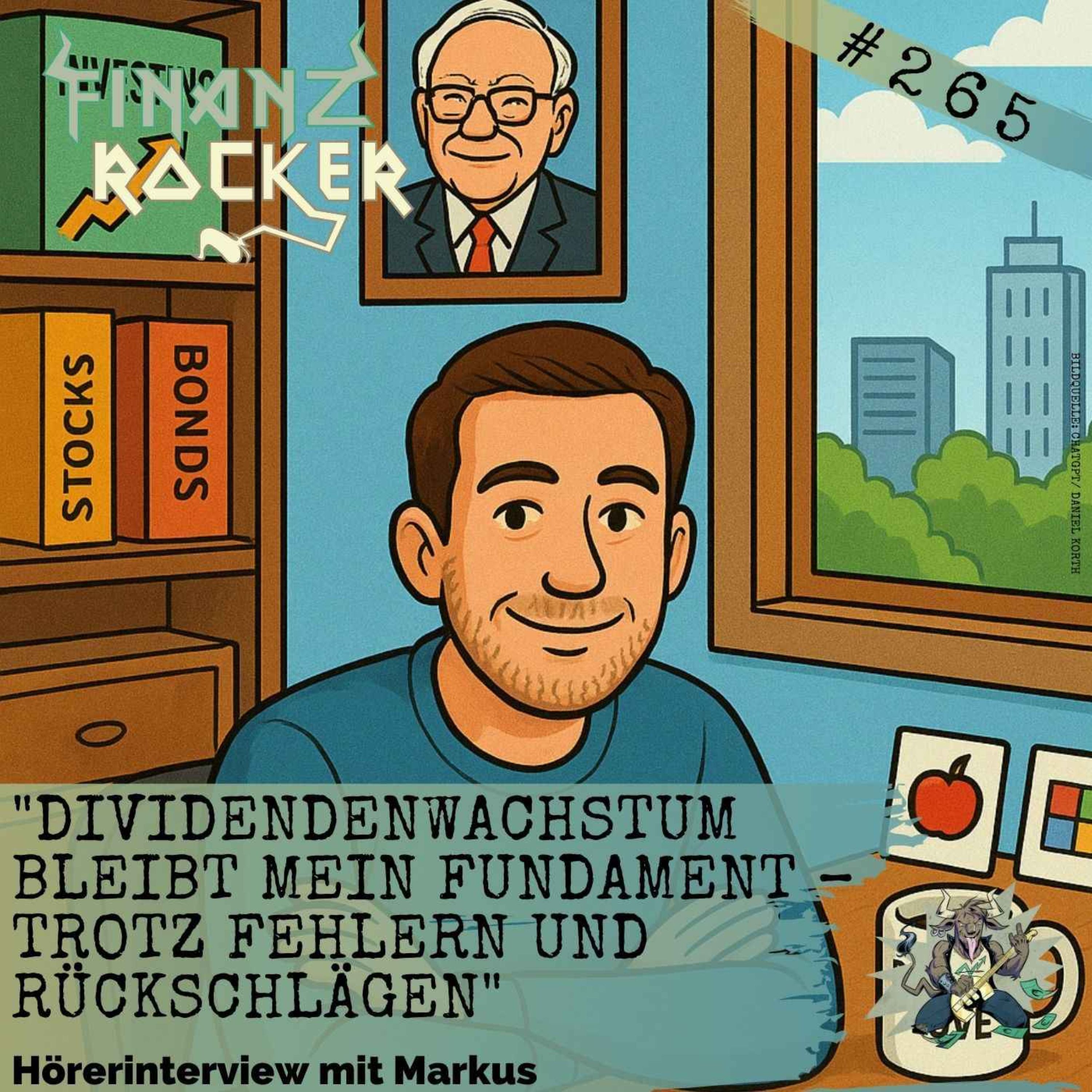 8,3% Dividendenwachstum pro Jahr: Hörer Markus über Geduld statt Timing, Berkshire Hathaway und die ehrlichen Fehler im Depot